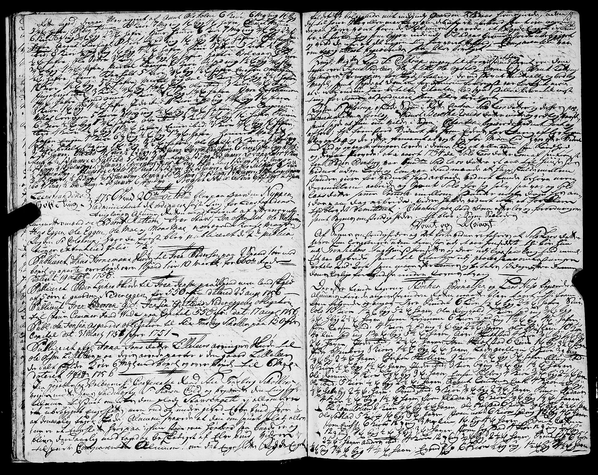 Strinda og Selbu sorenskriveri, AV/SAT-A-0015/1/1A/L0012: Tingbok 11, 1756-1772, p. 12b-13a