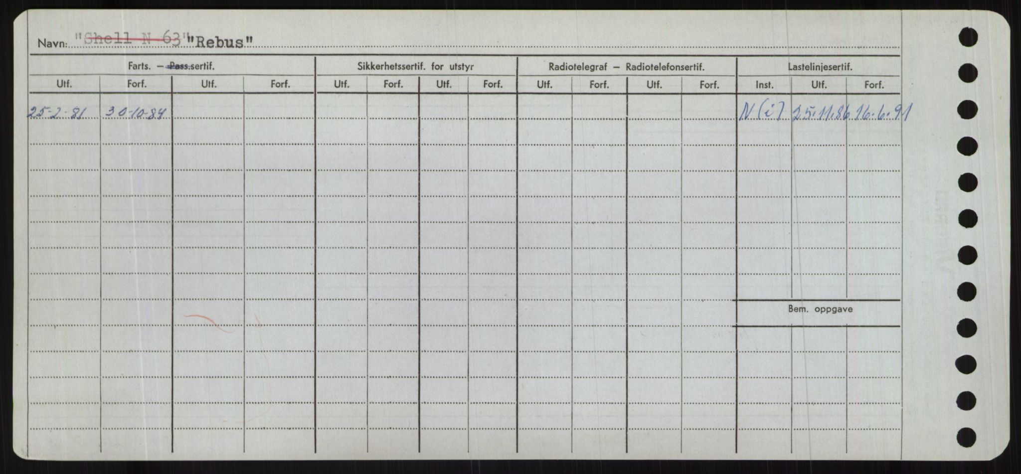 Sjøfartsdirektoratet med forløpere, Skipsmålingen, AV/RA-S-1627/H/Hc/L0001: Lektere, A-Y, p. 356