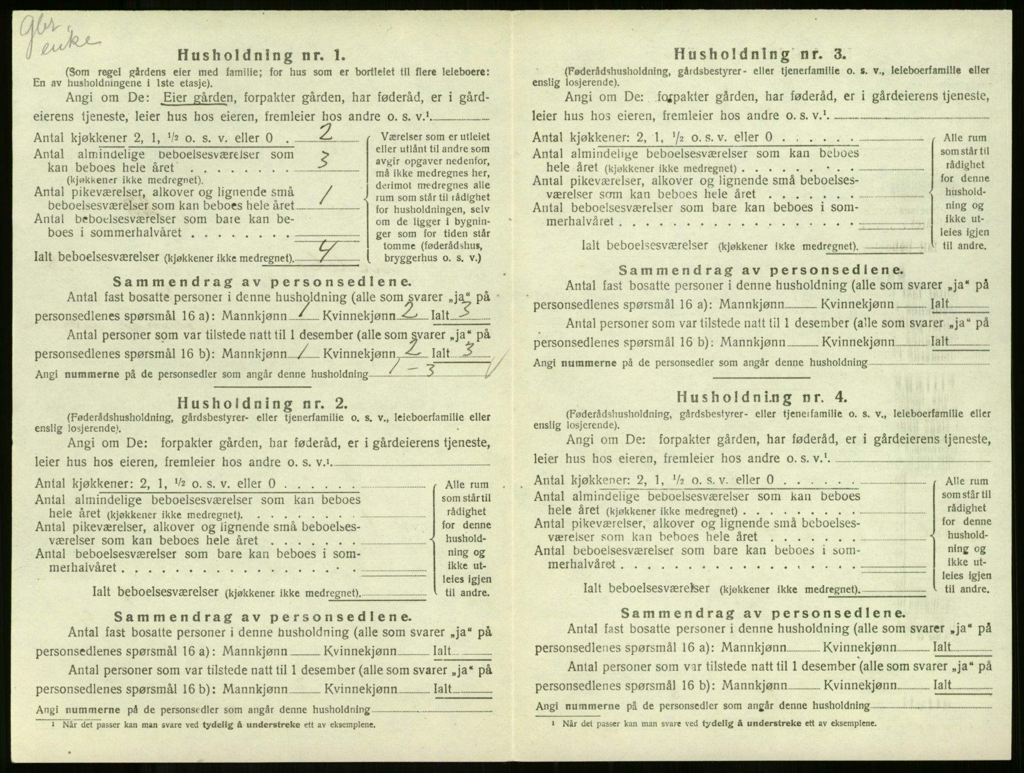 SAKO, 1920 census for Andebu, 1920, p. 1025