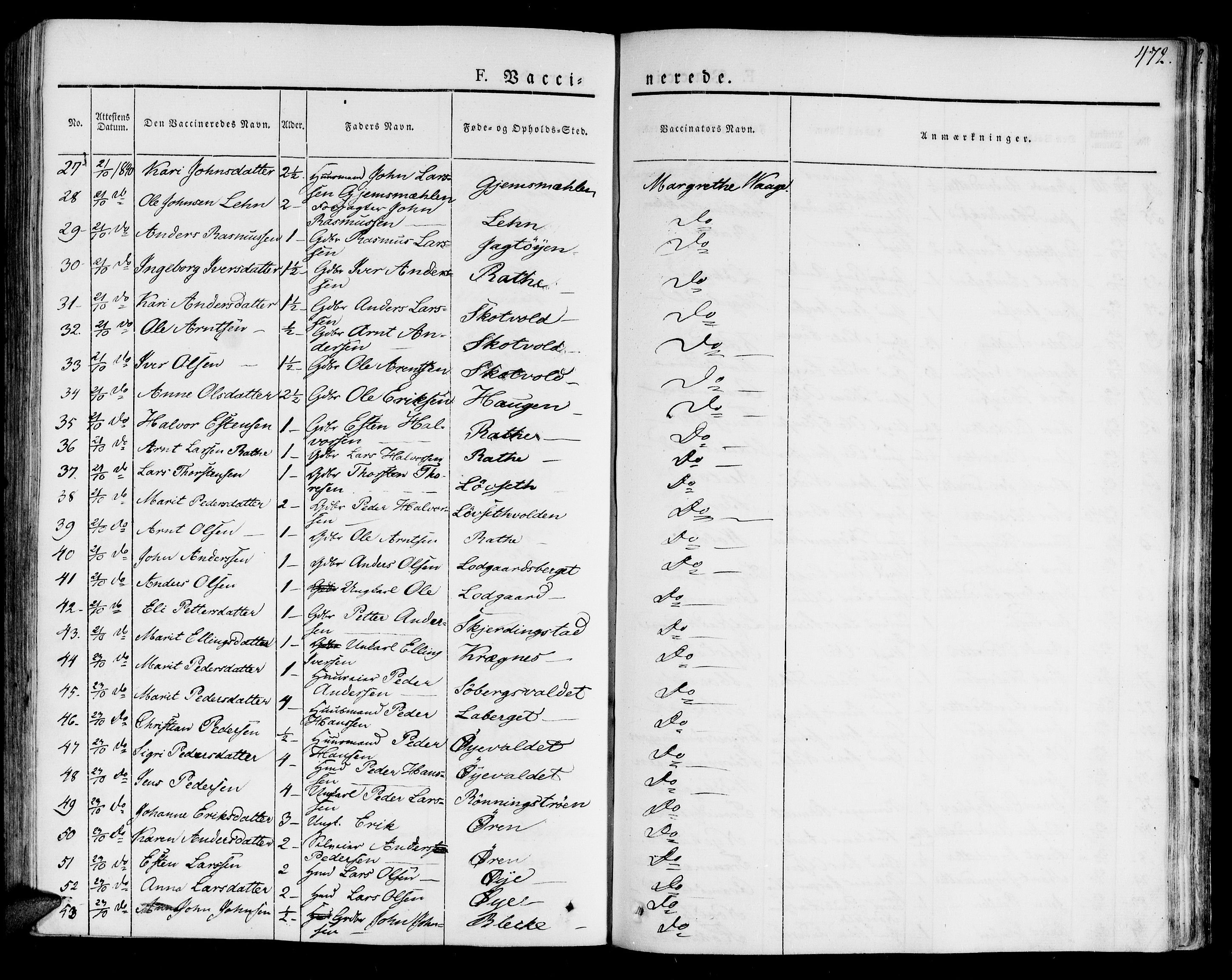 Ministerialprotokoller, klokkerbøker og fødselsregistre - Sør-Trøndelag, SAT/A-1456/691/L1070: Parish register (official) no. 691A05 /1, 1826-1841, p. 472