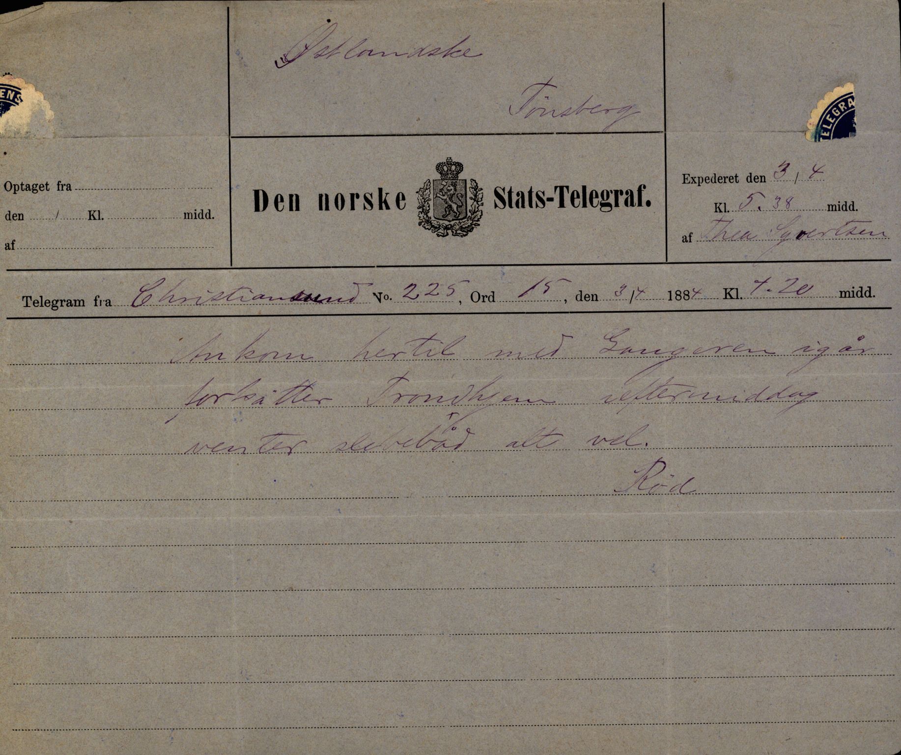 Pa 63 - Østlandske skibsassuranceforening, VEMU/A-1079/G/Ga/L0017/0011: Havaridokumenter / Andover, Amicitia, Bratsberg, Ganger Rolf, 1884, p. 51