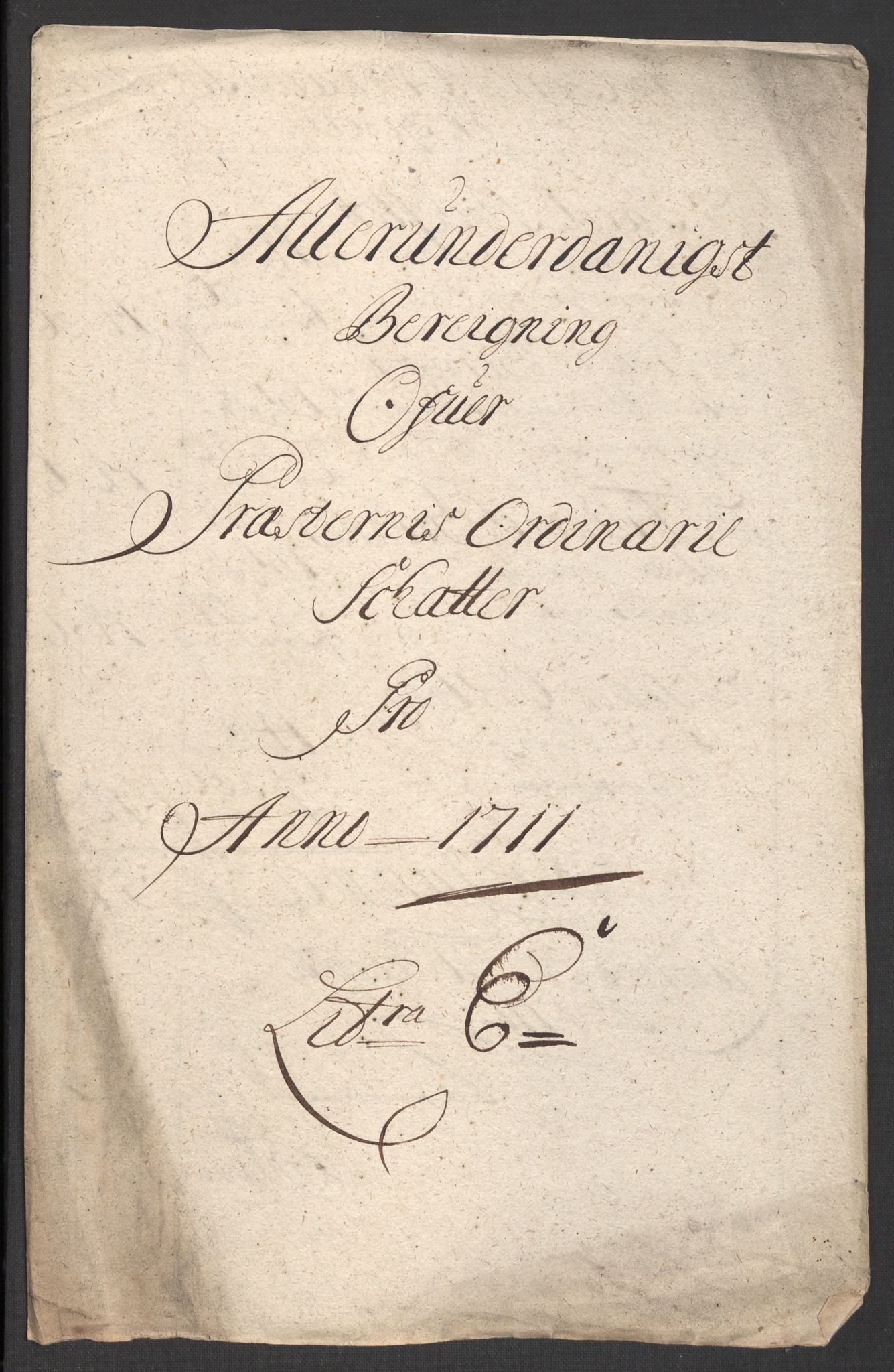 Rentekammeret inntil 1814, Reviderte regnskaper, Fogderegnskap, AV/RA-EA-4092/R33/L1983: Fogderegnskap Larvik grevskap, 1711, p. 152