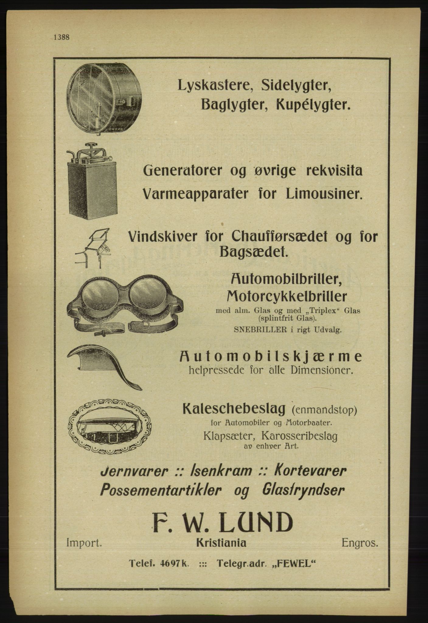 Kristiania/Oslo adressebok, PUBL/-, 1918, p. 1541