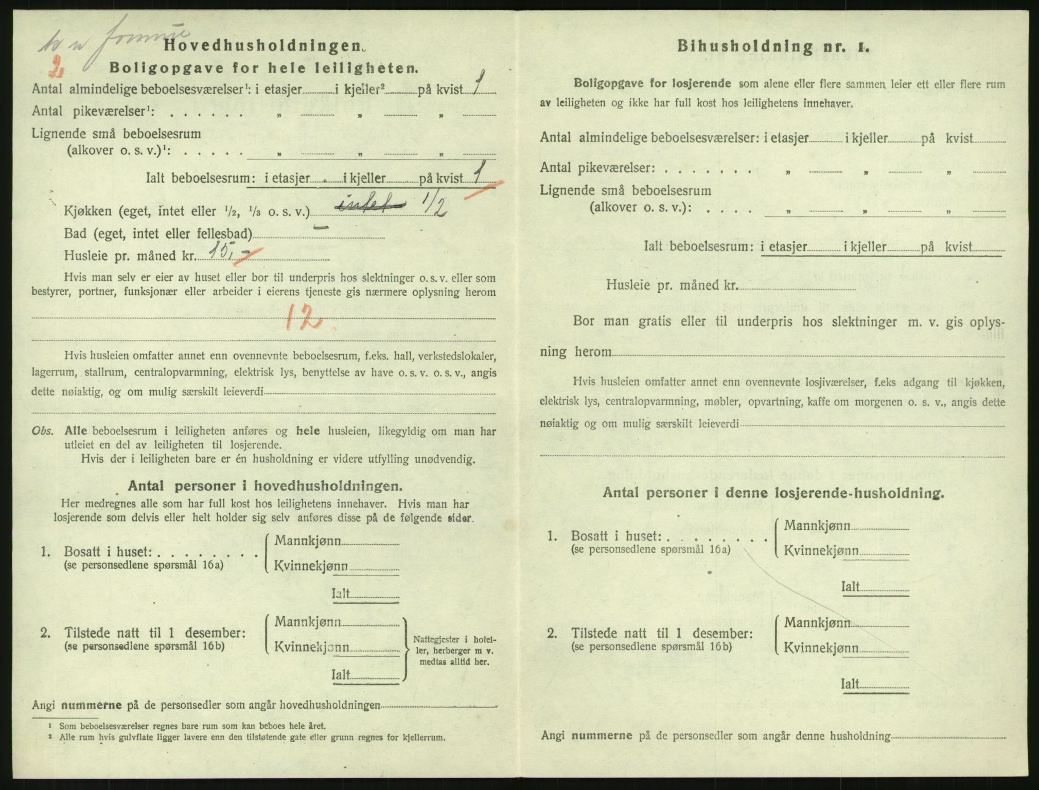 SAK, 1920 census for Grimstad, 1920, p. 1744