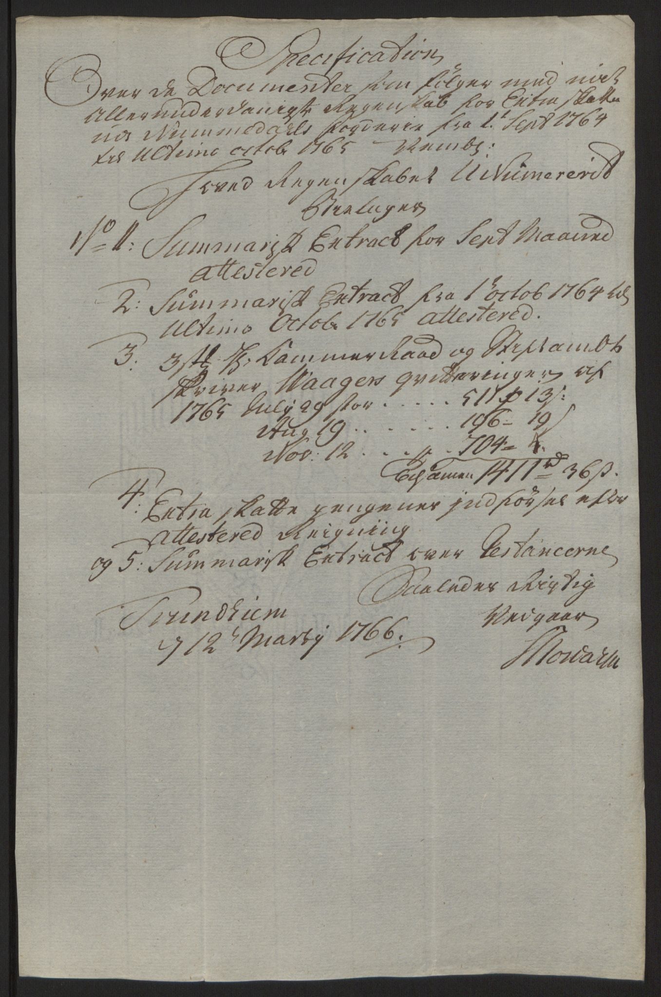 Rentekammeret inntil 1814, Reviderte regnskaper, Fogderegnskap, RA/EA-4092/R64/L4502: Ekstraskatten Namdal, 1762-1772, p. 202