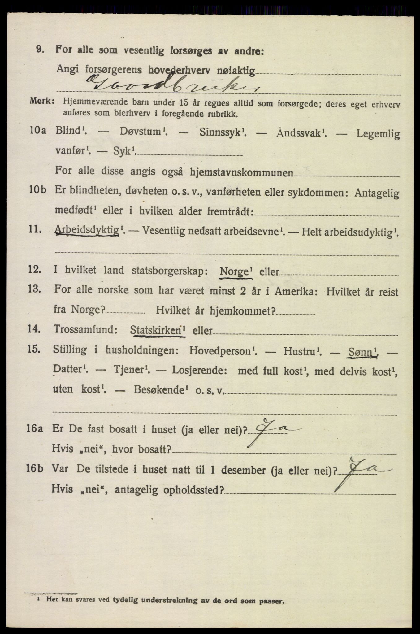 SAH, 1920 census for Eidskog, 1920, p. 12146