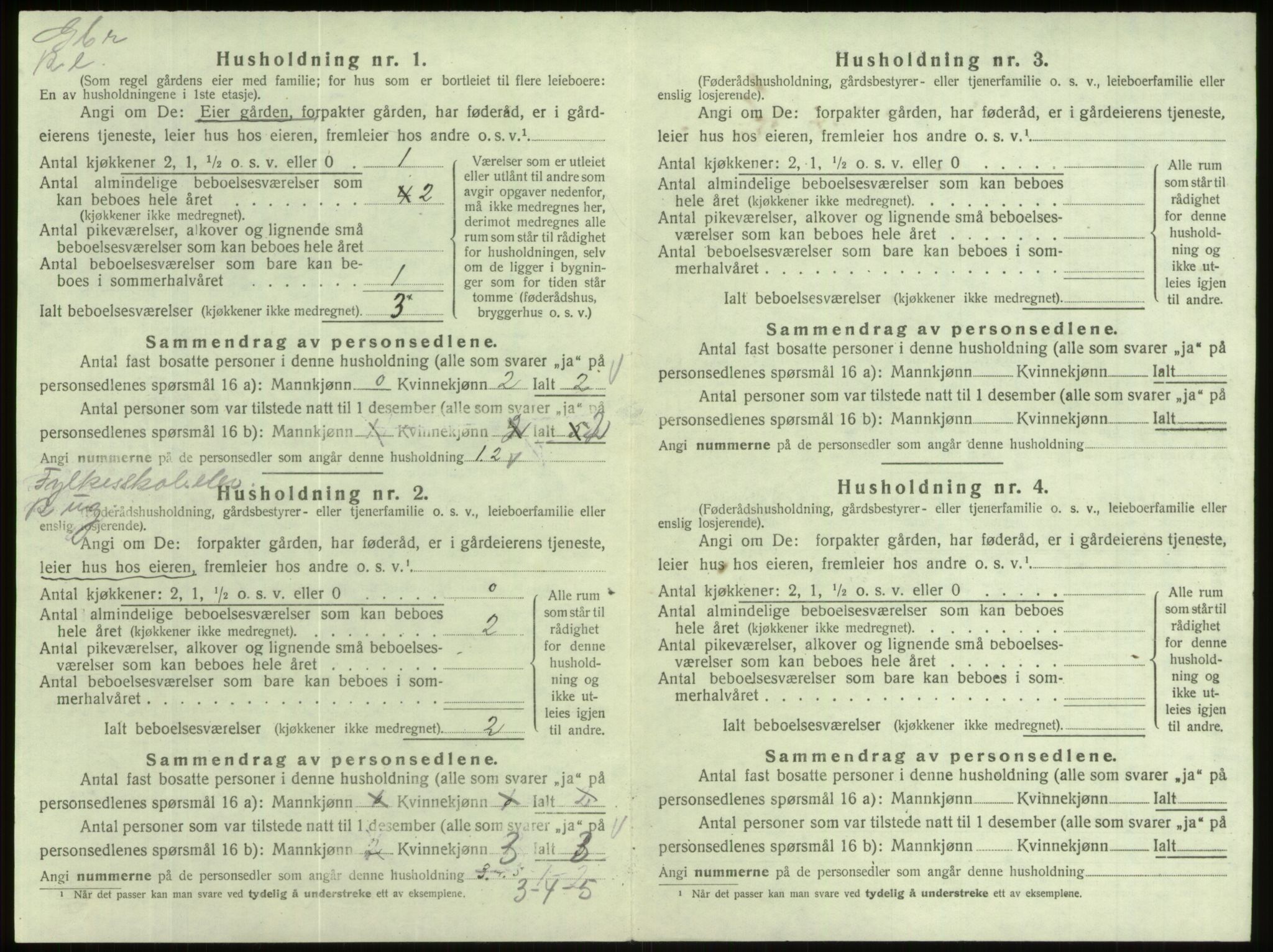 SAB, 1920 census for Eid, 1920, p. 838