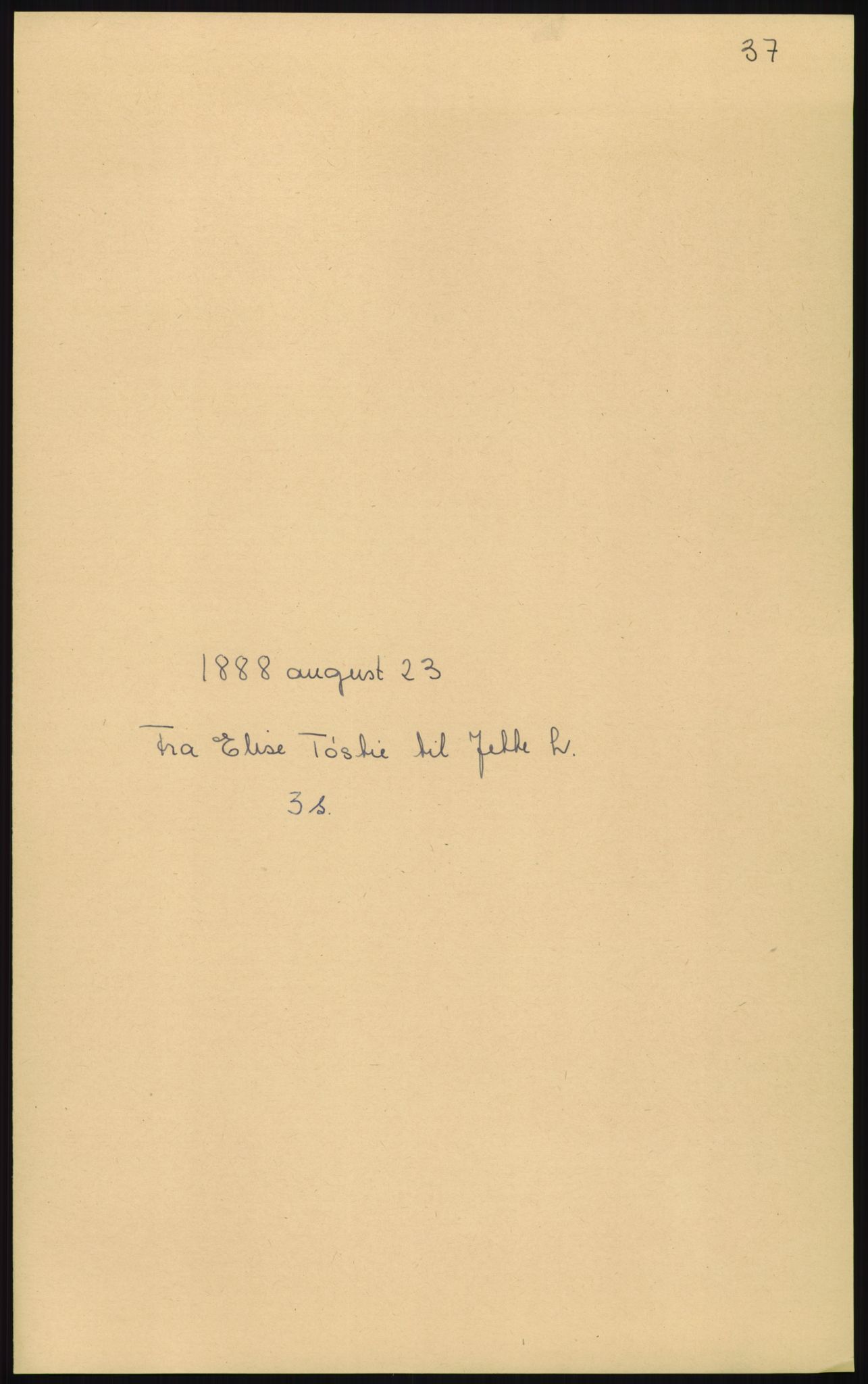 Samlinger til kildeutgivelse, Amerikabrevene, AV/RA-EA-4057/F/L0008: Innlån fra Hedmark: Gamkind - Semmingsen, 1838-1914, p. 335