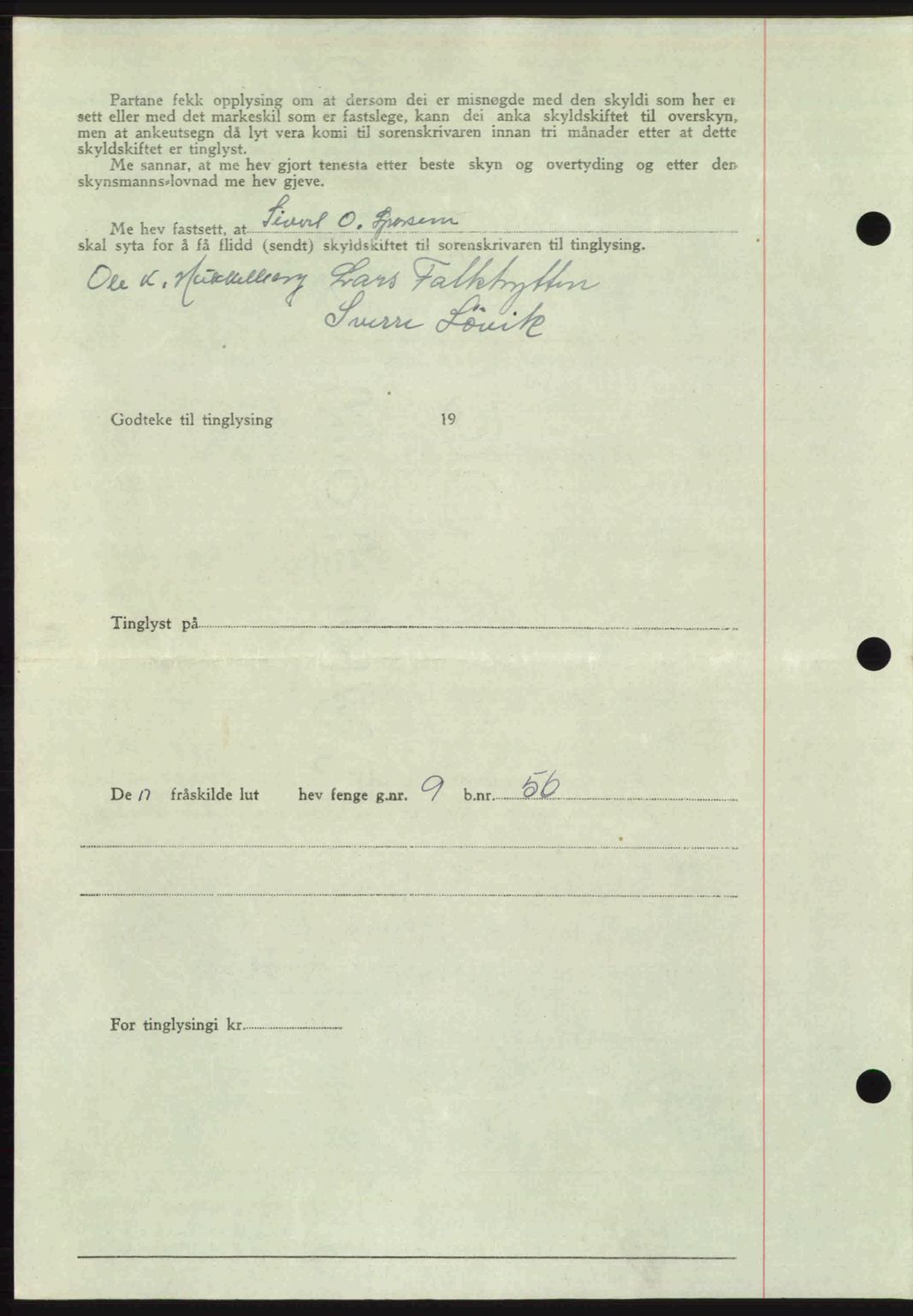 Romsdal sorenskriveri, AV/SAT-A-4149/1/2/2C: Mortgage book no. A28, 1948-1949, Diary no: : 3265/1948