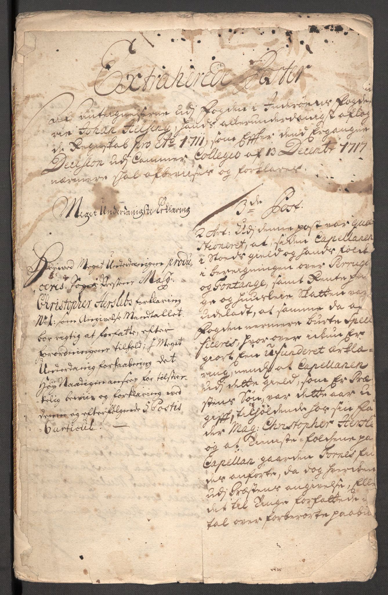 Rentekammeret inntil 1814, Reviderte regnskaper, Fogderegnskap, RA/EA-4092/R63/L4319: Fogderegnskap Inderøy, 1711, p. 598