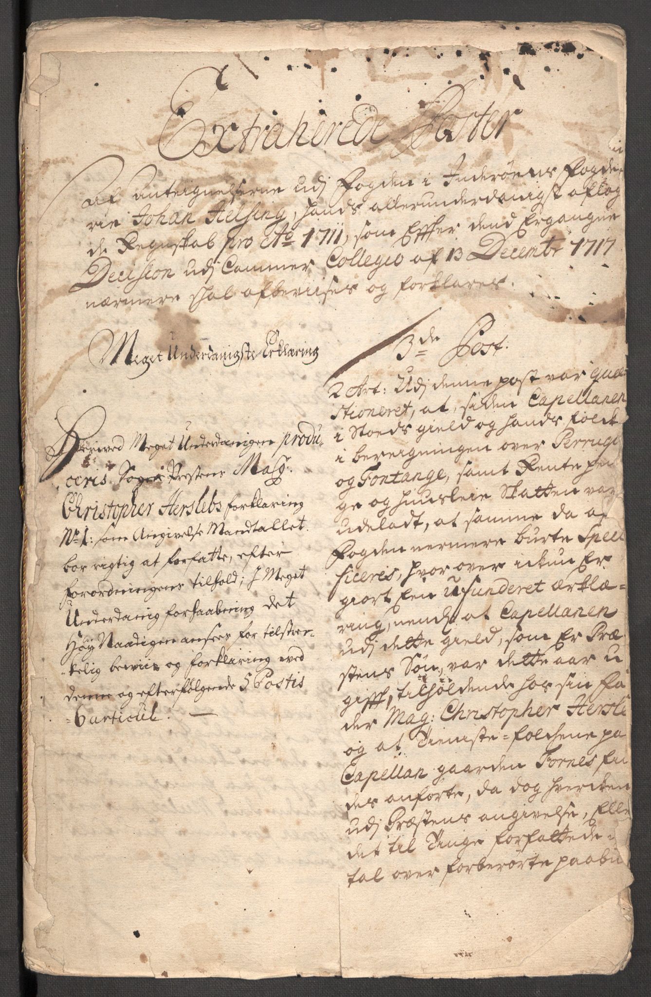 Rentekammeret inntil 1814, Reviderte regnskaper, Fogderegnskap, AV/RA-EA-4092/R63/L4319: Fogderegnskap Inderøy, 1711, p. 598