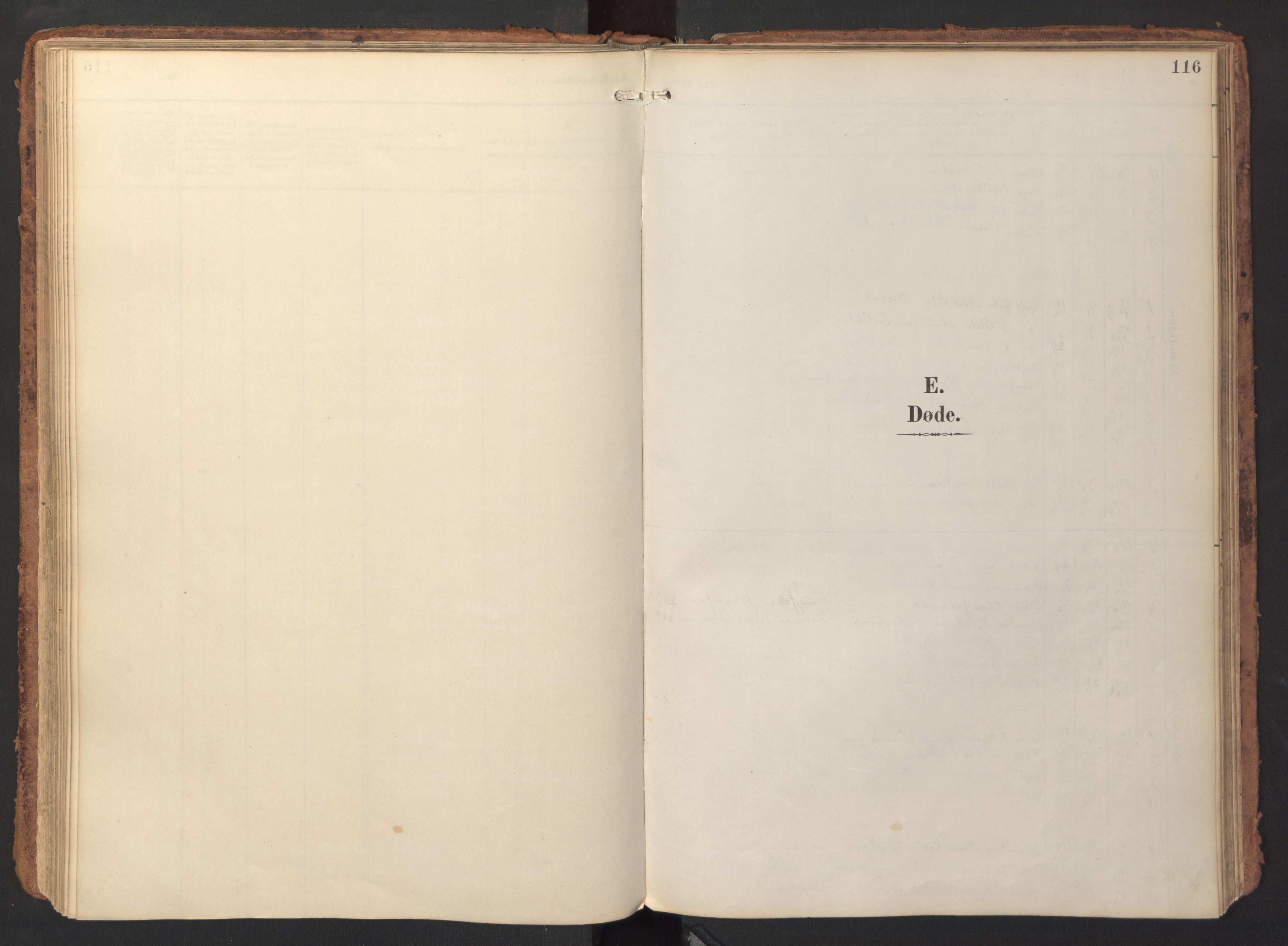 Ministerialprotokoller, klokkerbøker og fødselsregistre - Sør-Trøndelag, AV/SAT-A-1456/690/L1050: Parish register (official) no. 690A01, 1889-1929, p. 116