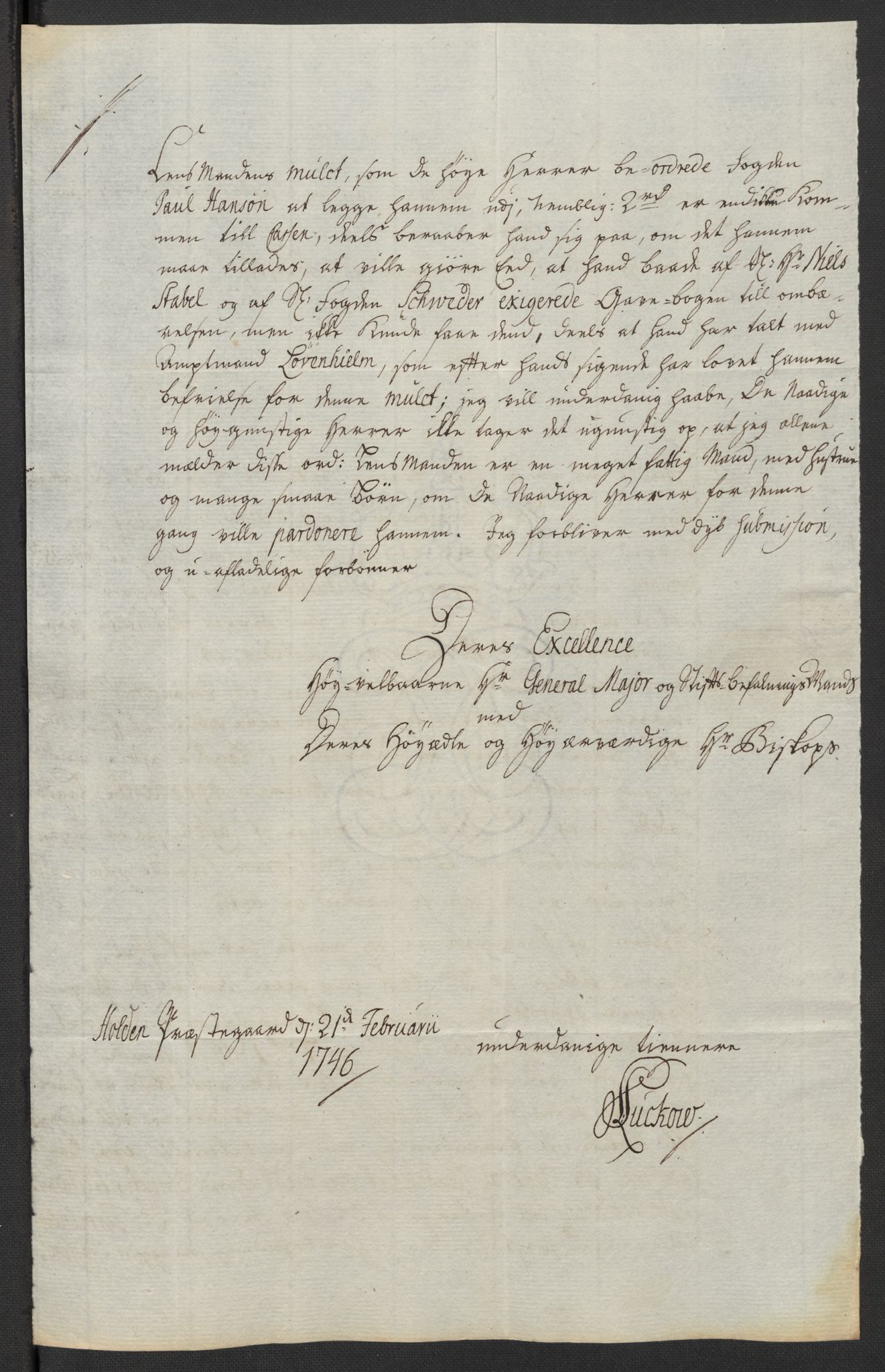 Kristiania tukthus, AV/SAO-A-10644/A/Ad/Adb/L0011: Innkomne skriv, rapporter og regnskap, 1742-1783, p. 353