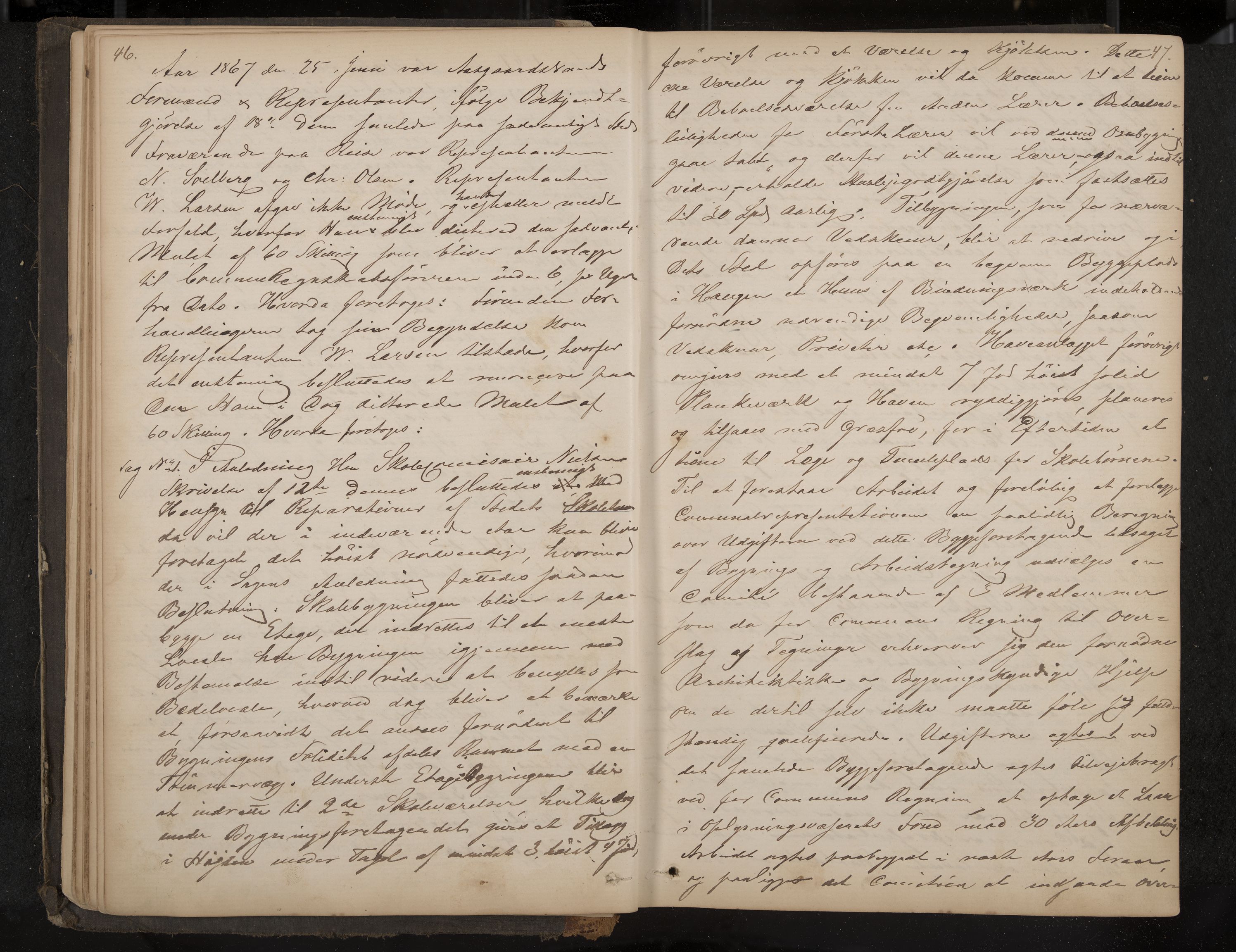 Åsgårdstrand formannskap og sentraladministrasjon, IKAK/0704021/A/L0002: Møtebok, 1865-1890, p. 46-47