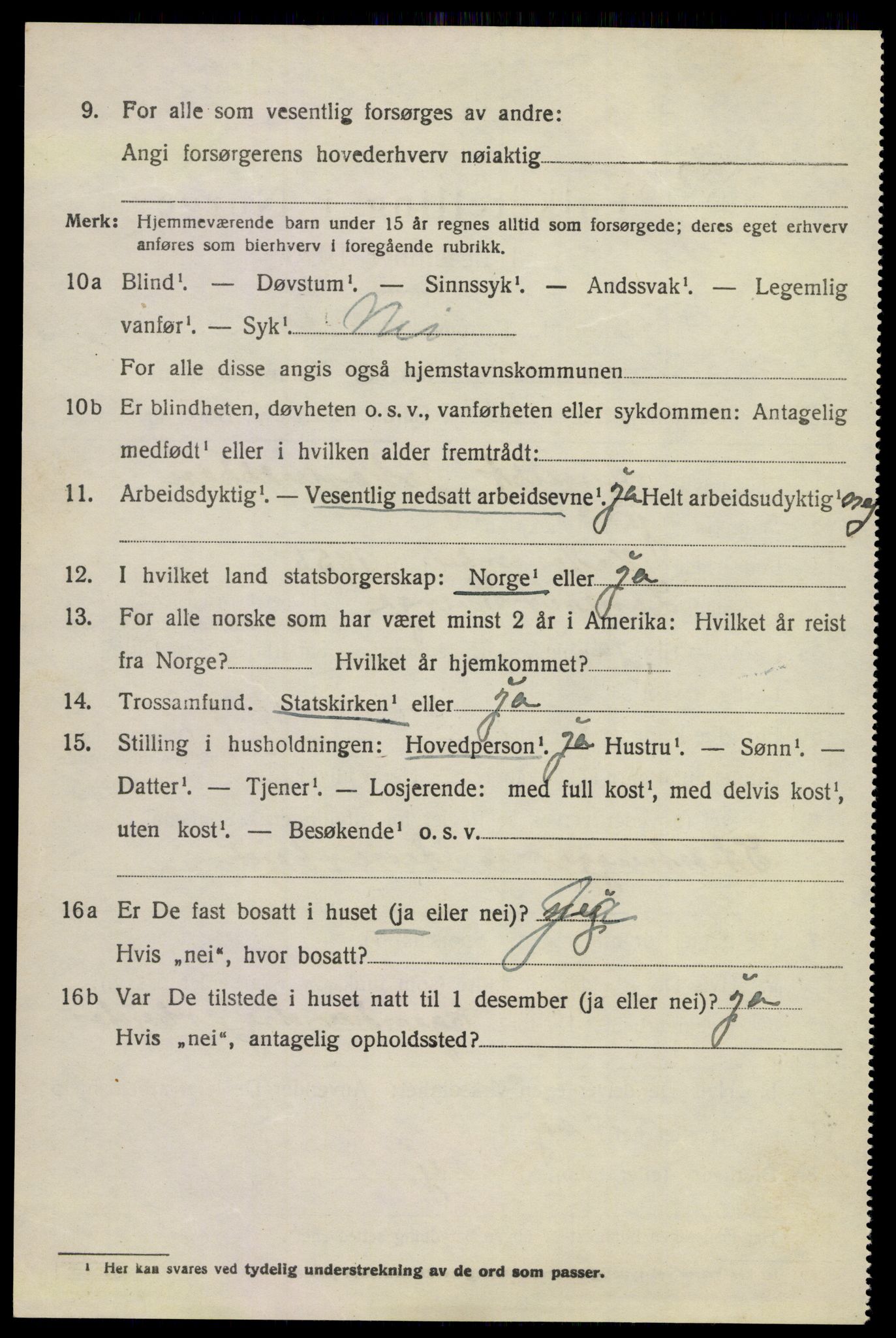 SAKO, 1920 census for Hedrum, 1920, p. 3038