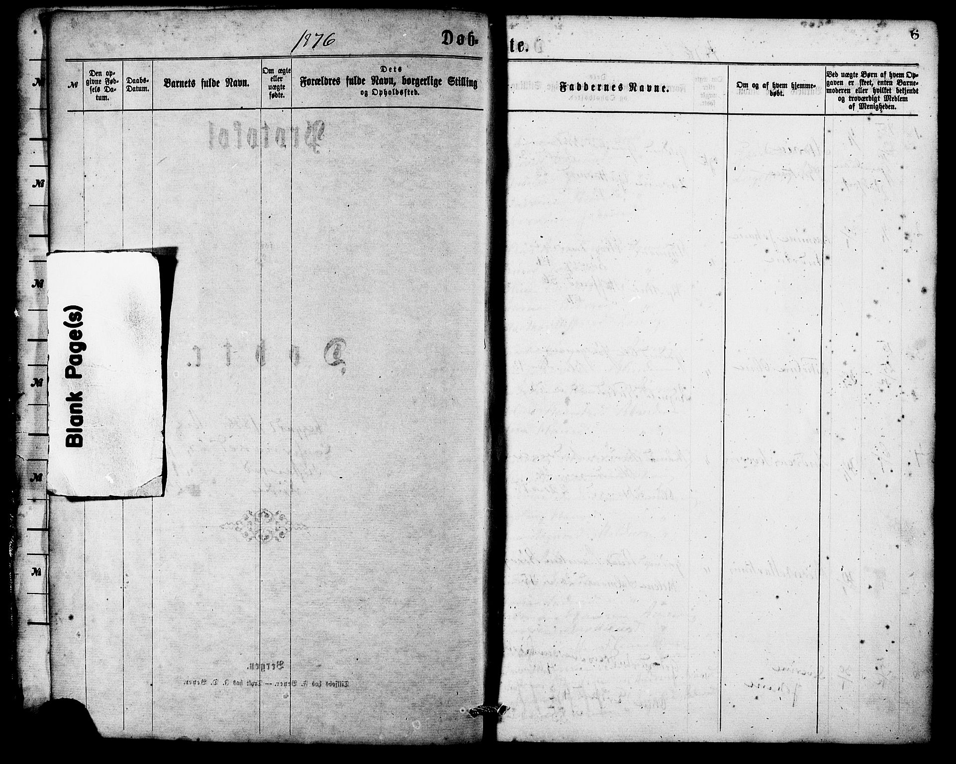 Ministerialprotokoller, klokkerbøker og fødselsregistre - Møre og Romsdal, AV/SAT-A-1454/537/L0519: Parish register (official) no. 537A03, 1876-1889, p. 6