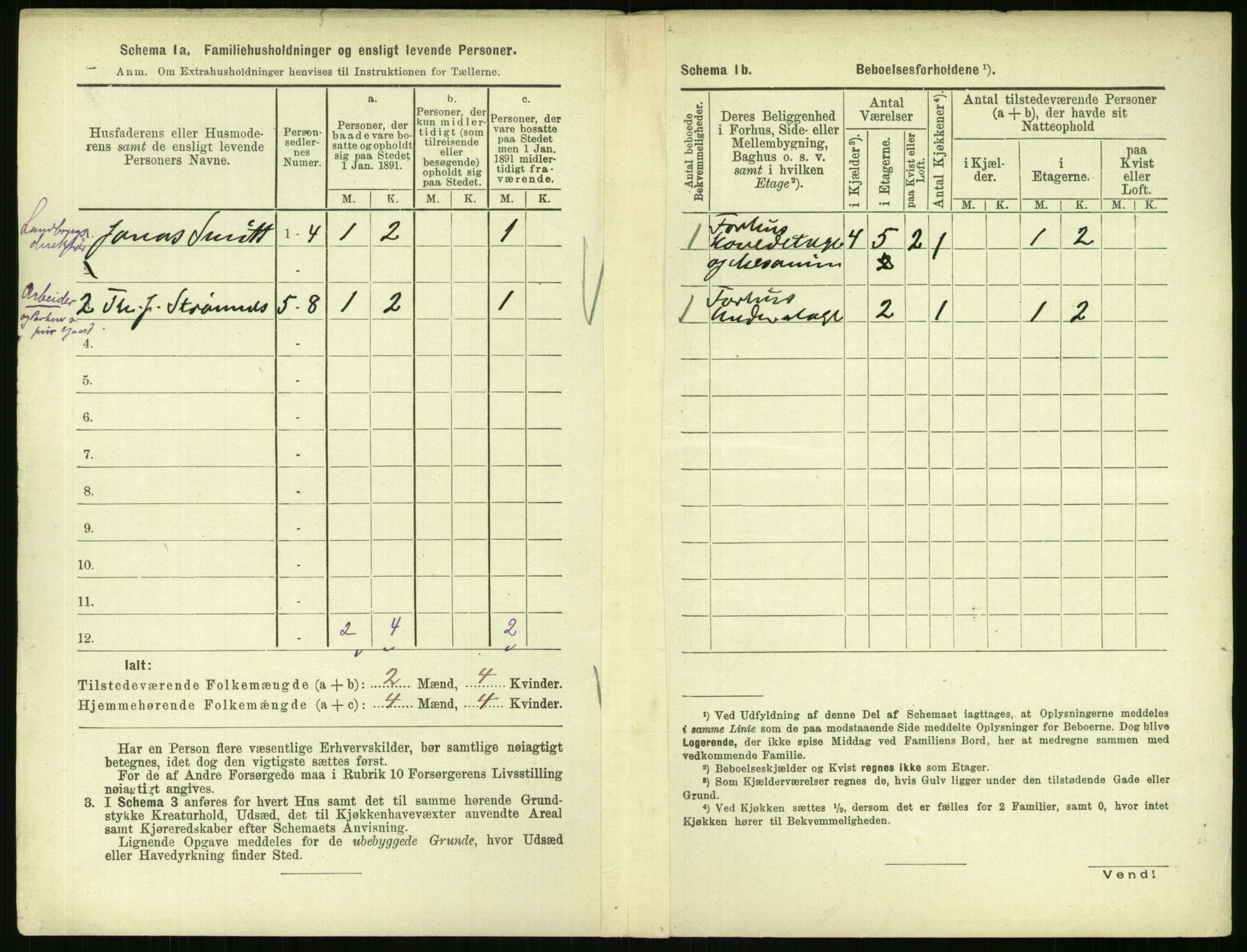 RA, 1891 census for 0301 Kristiania, 1891, p. 31361