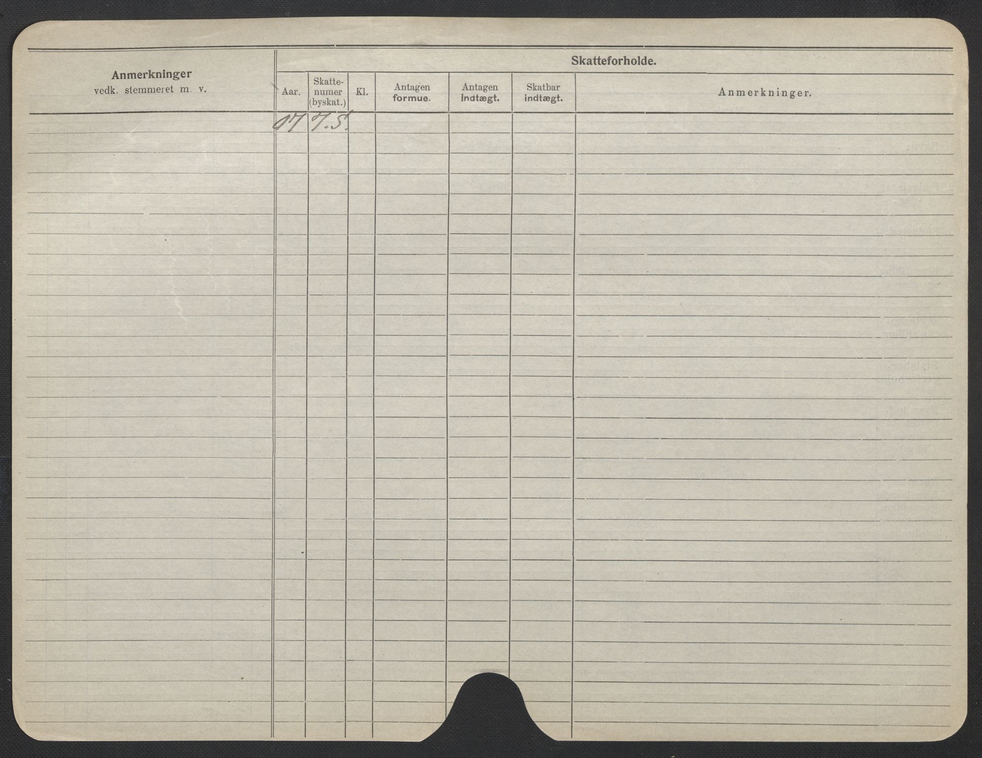 Oslo folkeregister, Registerkort, AV/SAO-A-11715/F/Fa/Fac/L0024: Kvinner, 1906-1914, p. 299b