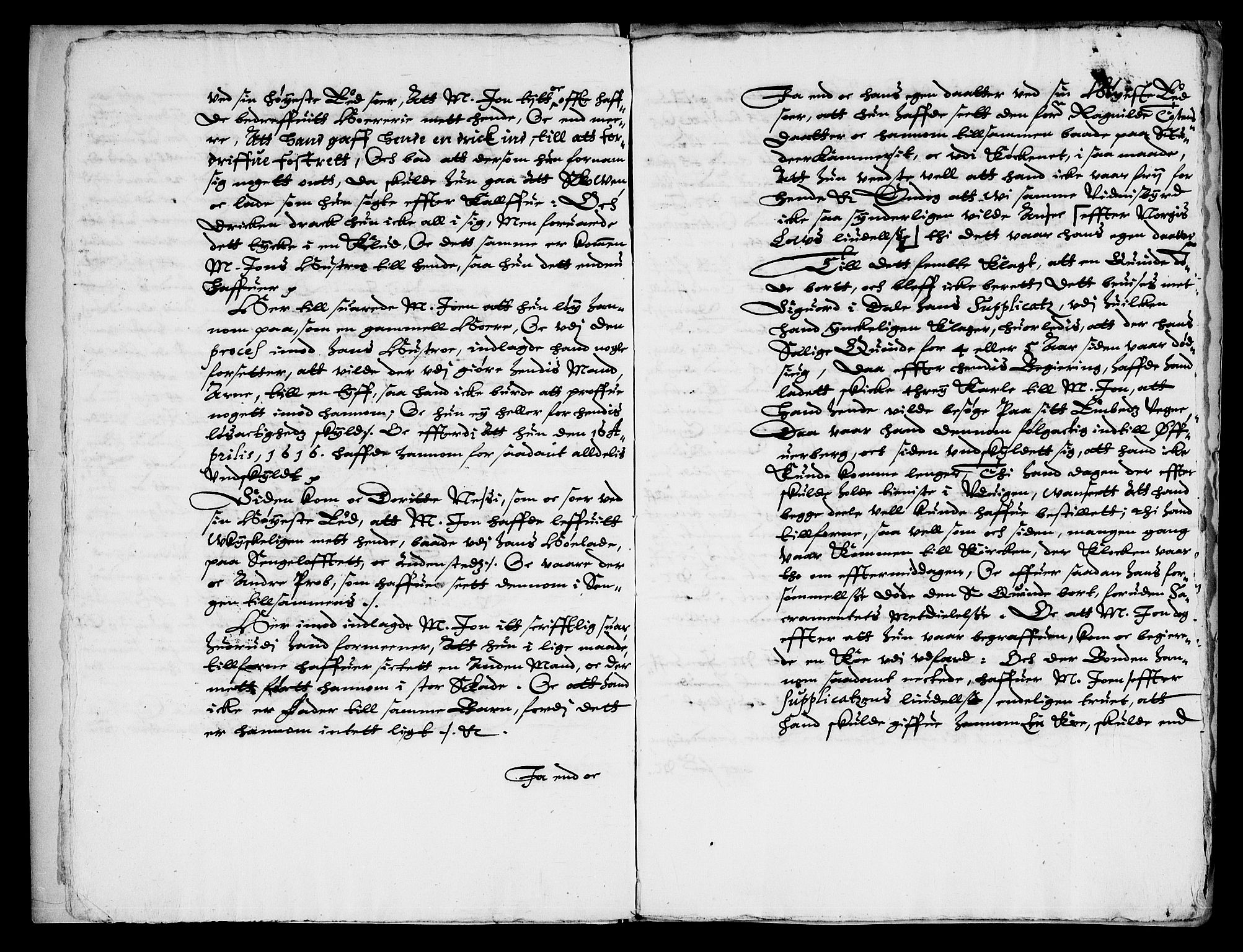 Danske Kanselli, Skapsaker, RA/EA-4061/G/L0001: Tillegg til skapsakene, 1587-1623, p. 71