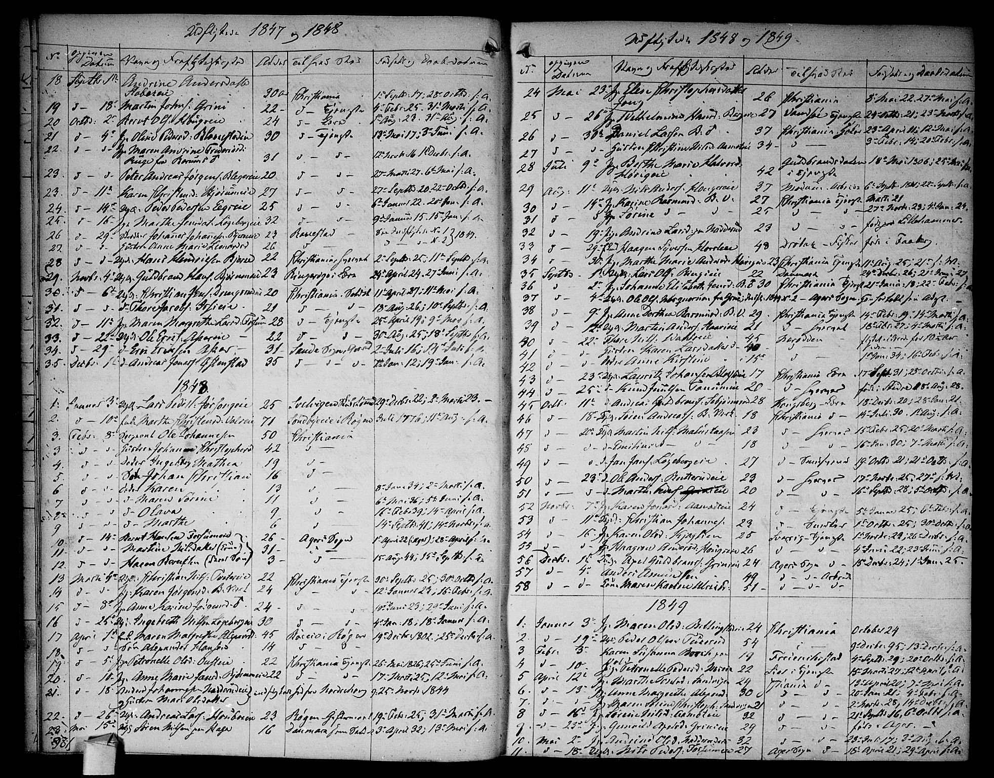 Asker prestekontor Kirkebøker, AV/SAO-A-10256a/F/Fa/L0012: Parish register (official) no. I 12, 1825-1878