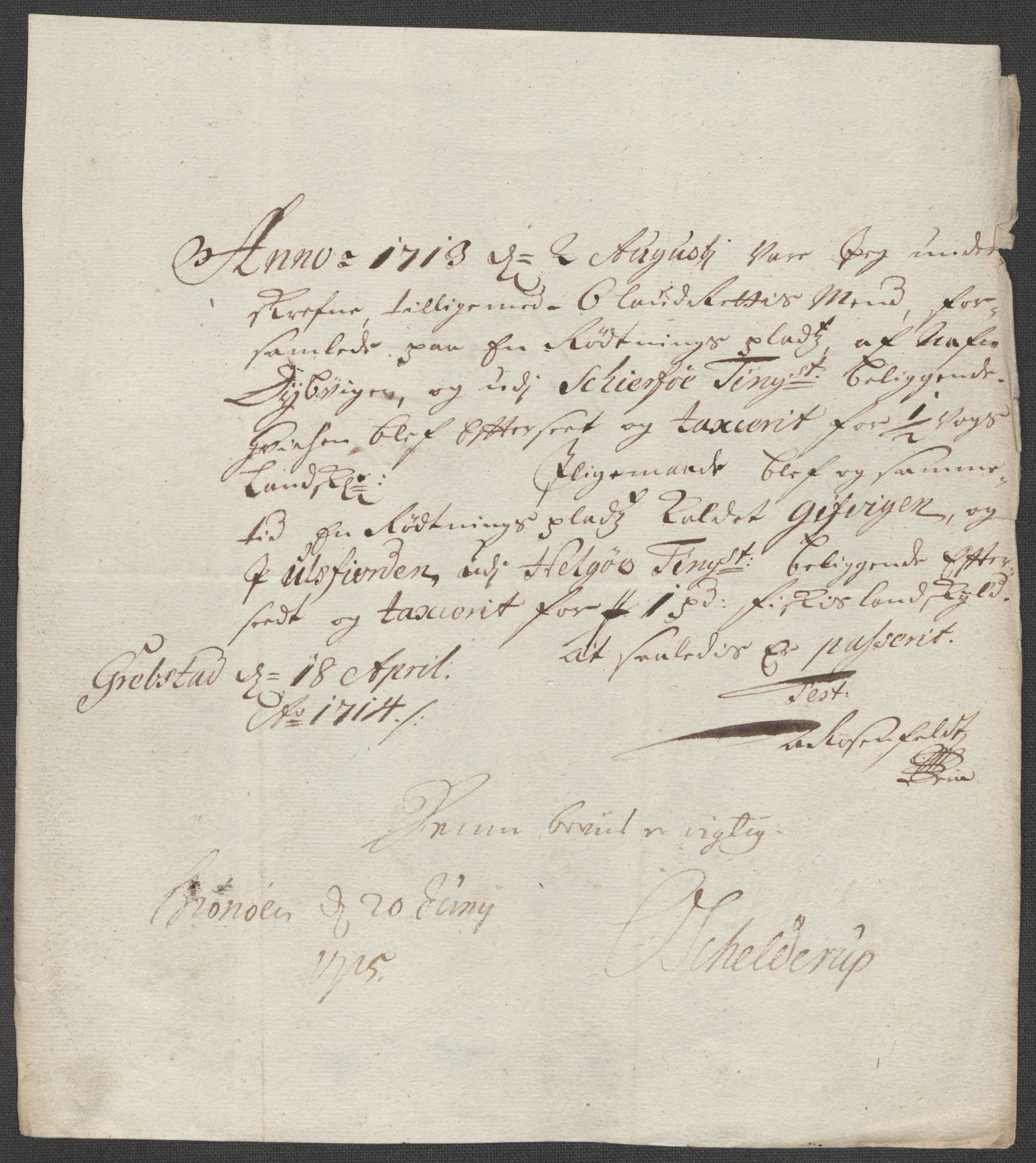 Rentekammeret inntil 1814, Reviderte regnskaper, Fogderegnskap, RA/EA-4092/R68/L4760: Fogderegnskap Senja og Troms, 1714, p. 188