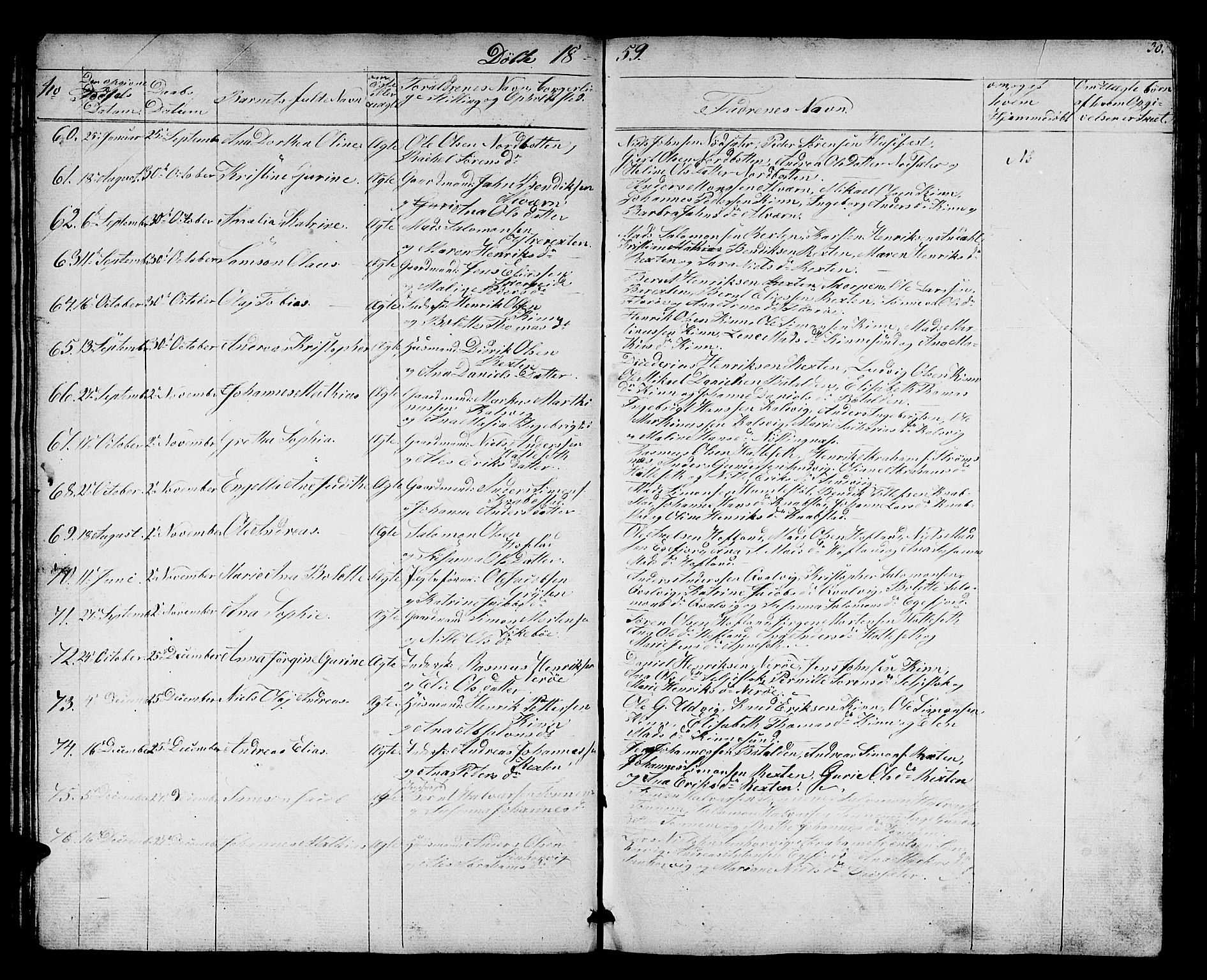 Kinn sokneprestembete, SAB/A-80801/H/Hab/Haba/L0001: Parish register (copy) no. A 1, 1853-1868, p. 30