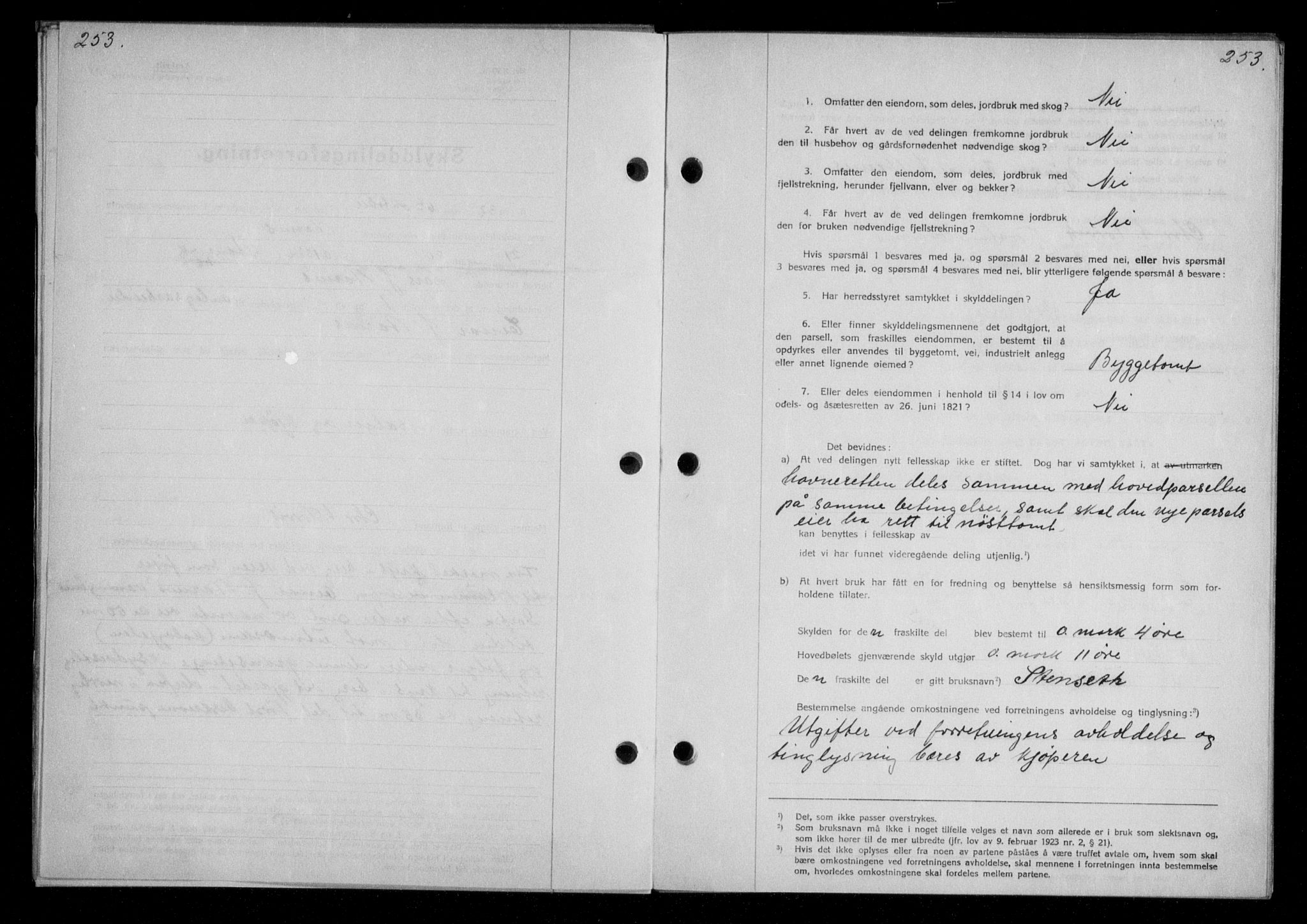 Nordmøre sorenskriveri, AV/SAT-A-4132/1/2/2Ca/L0076: Mortgage book no. 66, 1932-1933, Deed date: 07.11.1932