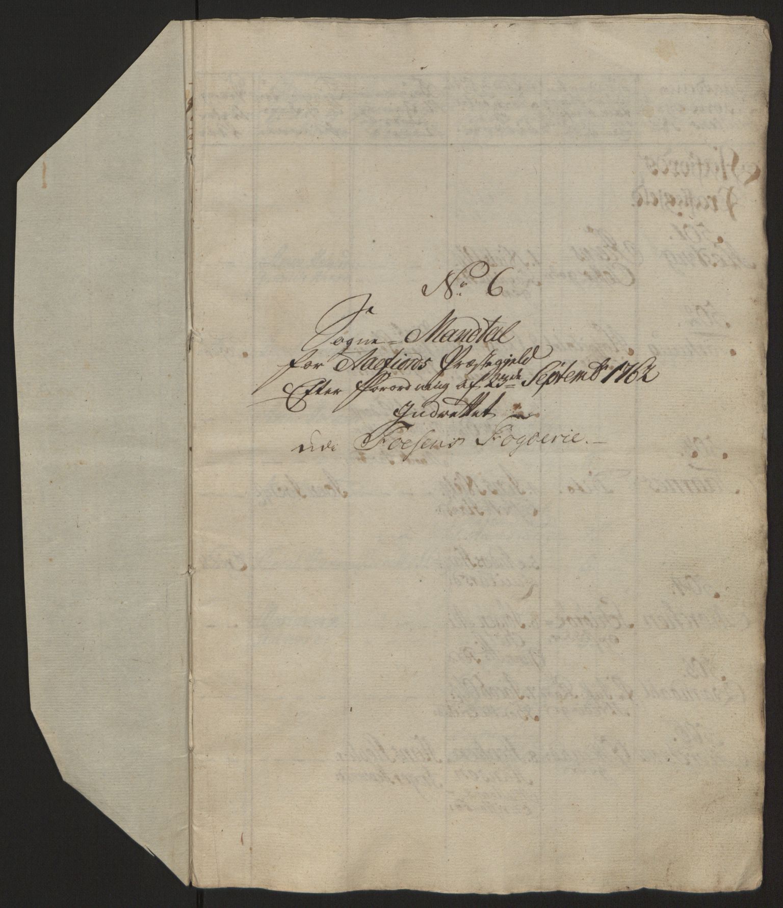 Rentekammeret inntil 1814, Reviderte regnskaper, Fogderegnskap, RA/EA-4092/R57/L3930: Ekstraskatten Fosen, 1762-1763, p. 417