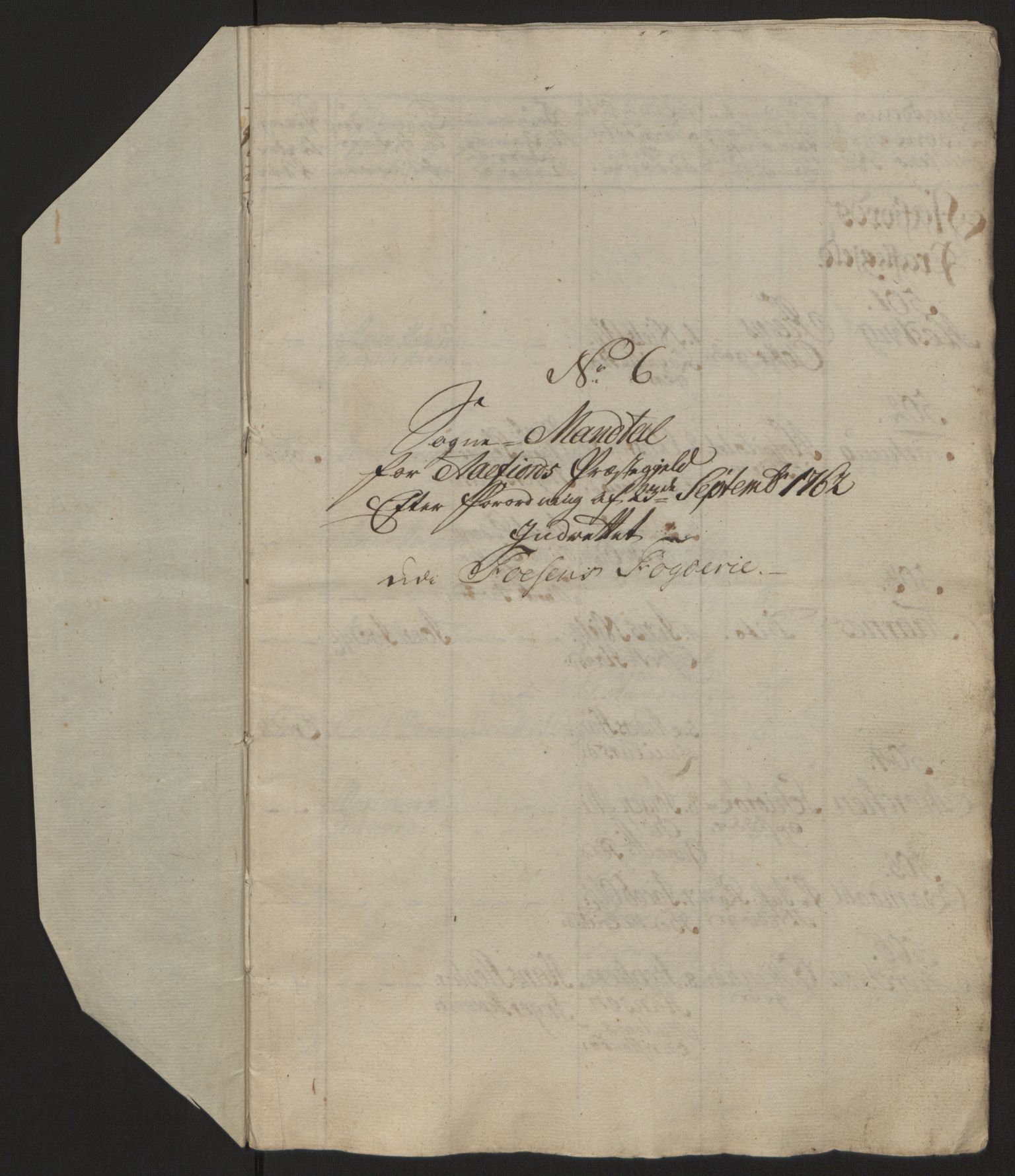 Rentekammeret inntil 1814, Reviderte regnskaper, Fogderegnskap, AV/RA-EA-4092/R57/L3930: Ekstraskatten Fosen, 1762-1763, p. 417