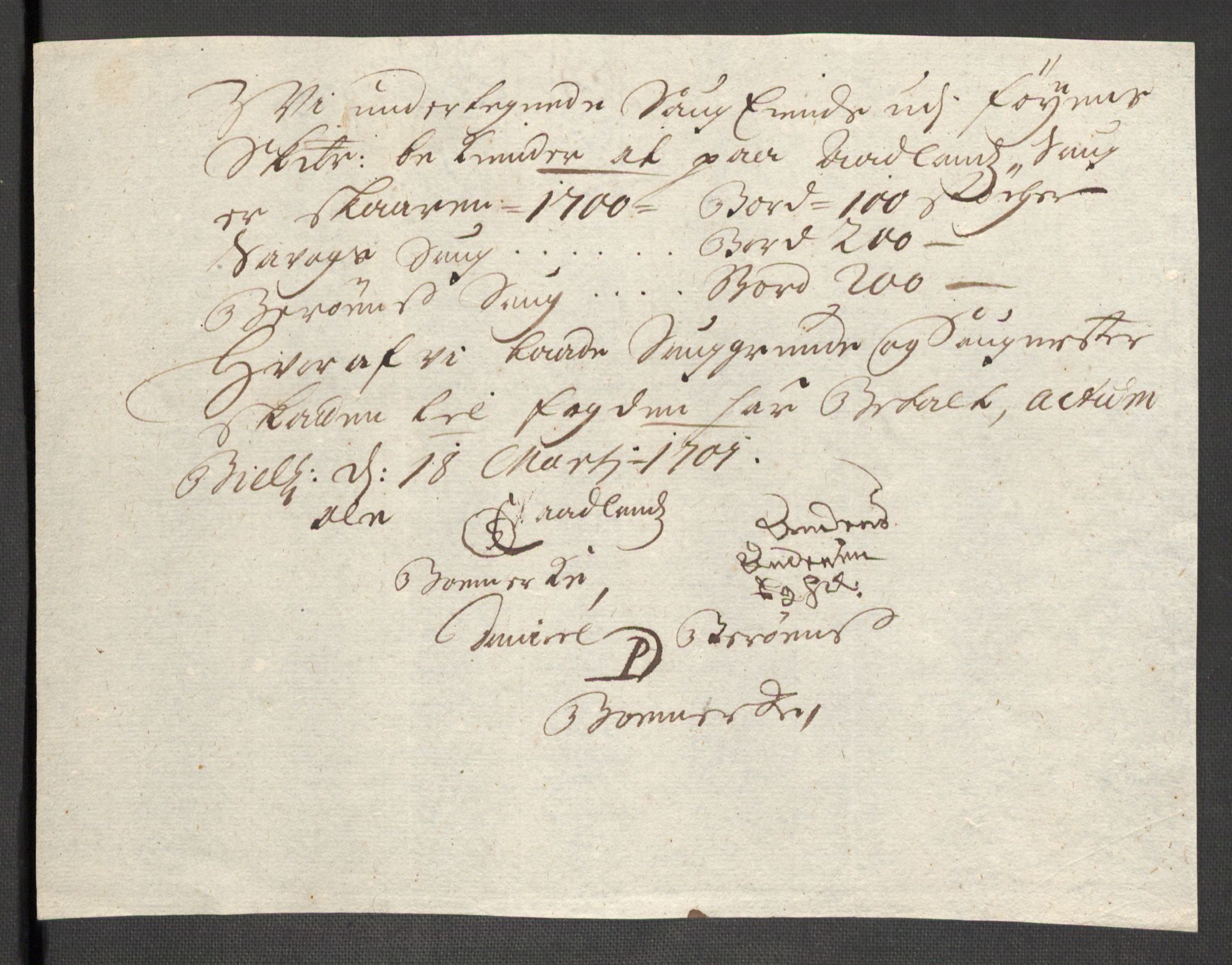 Rentekammeret inntil 1814, Reviderte regnskaper, Fogderegnskap, AV/RA-EA-4092/R48/L2979: Fogderegnskap Sunnhordland og Hardanger, 1700-1701, p. 231