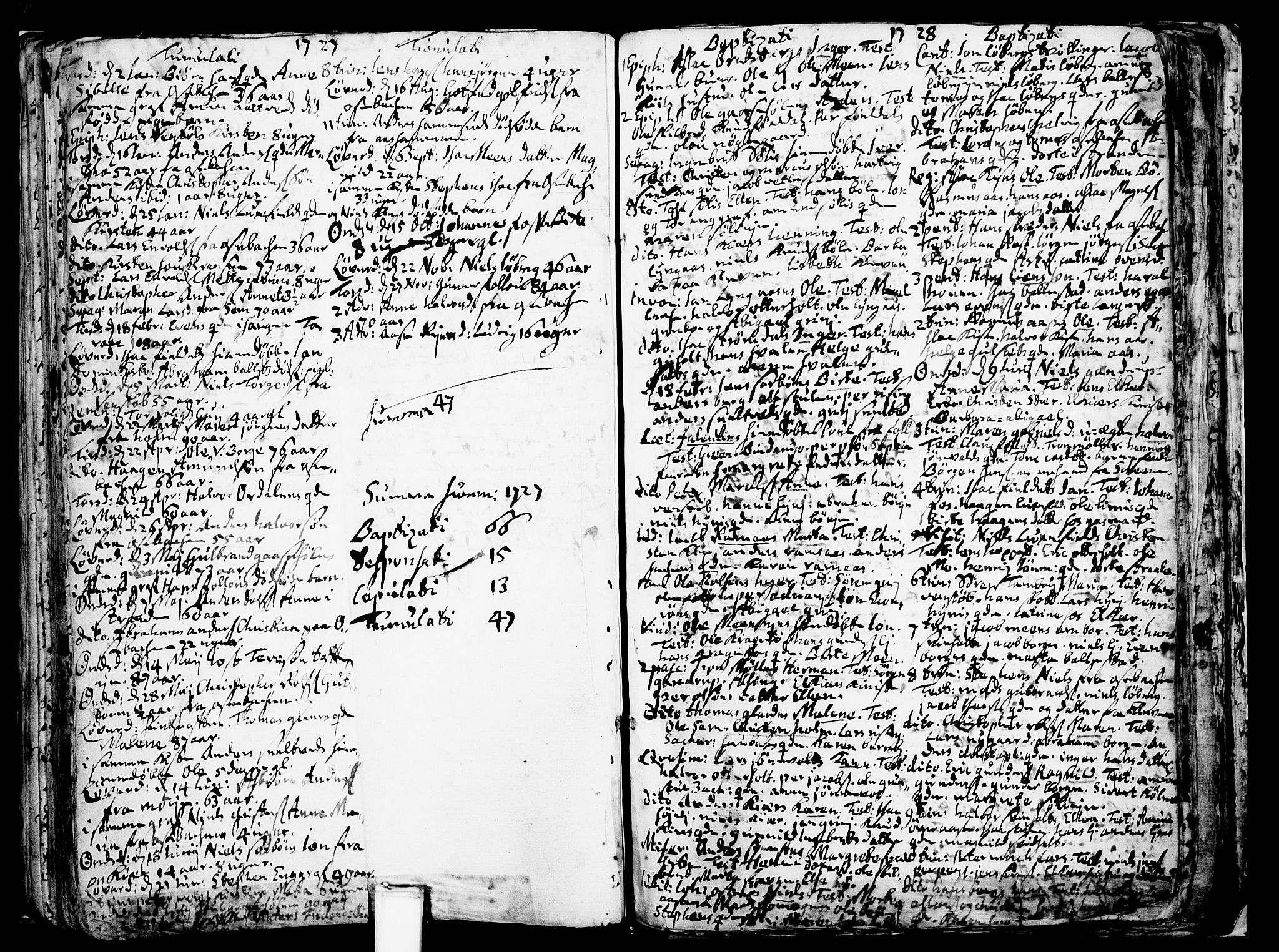 Gjerpen kirkebøker, AV/SAKO-A-265/F/Fa/L0001: Parish register (official) no. I 1, 1681-1746