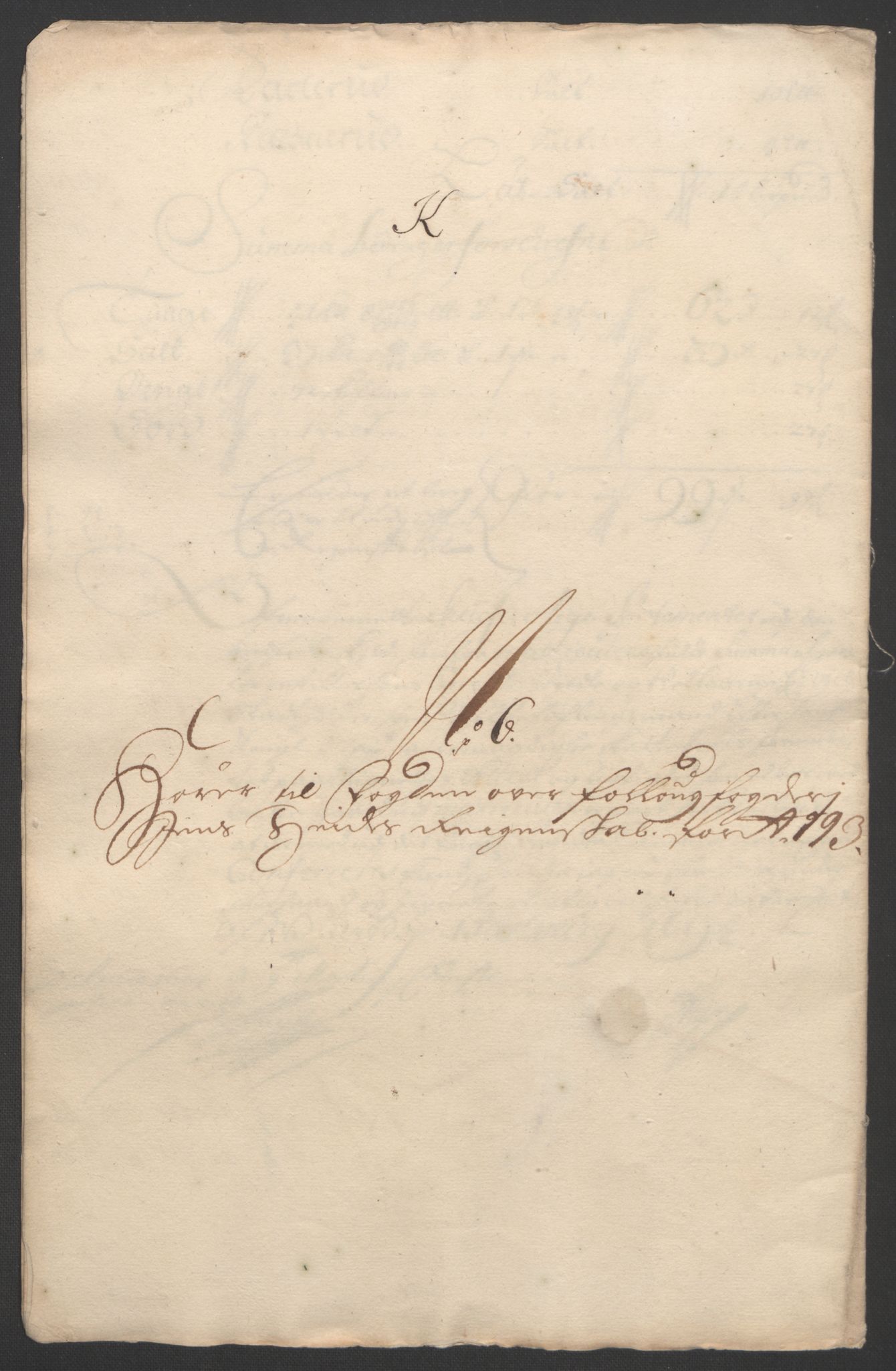 Rentekammeret inntil 1814, Reviderte regnskaper, Fogderegnskap, AV/RA-EA-4092/R09/L0437: Fogderegnskap Follo, 1692-1693, p. 444