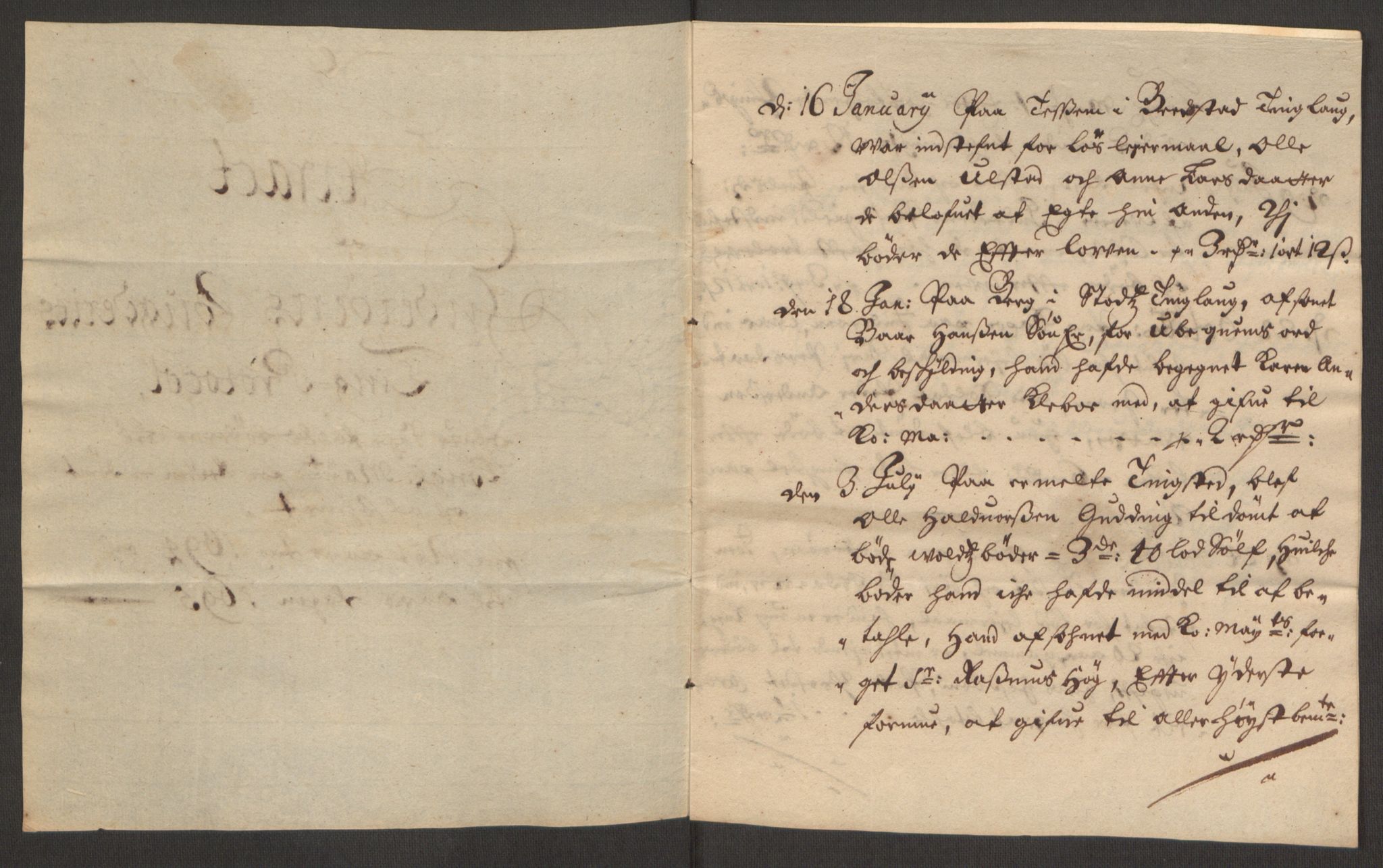 Rentekammeret inntil 1814, Reviderte regnskaper, Fogderegnskap, RA/EA-4092/R63/L4308: Fogderegnskap Inderøy, 1692-1694, p. 610