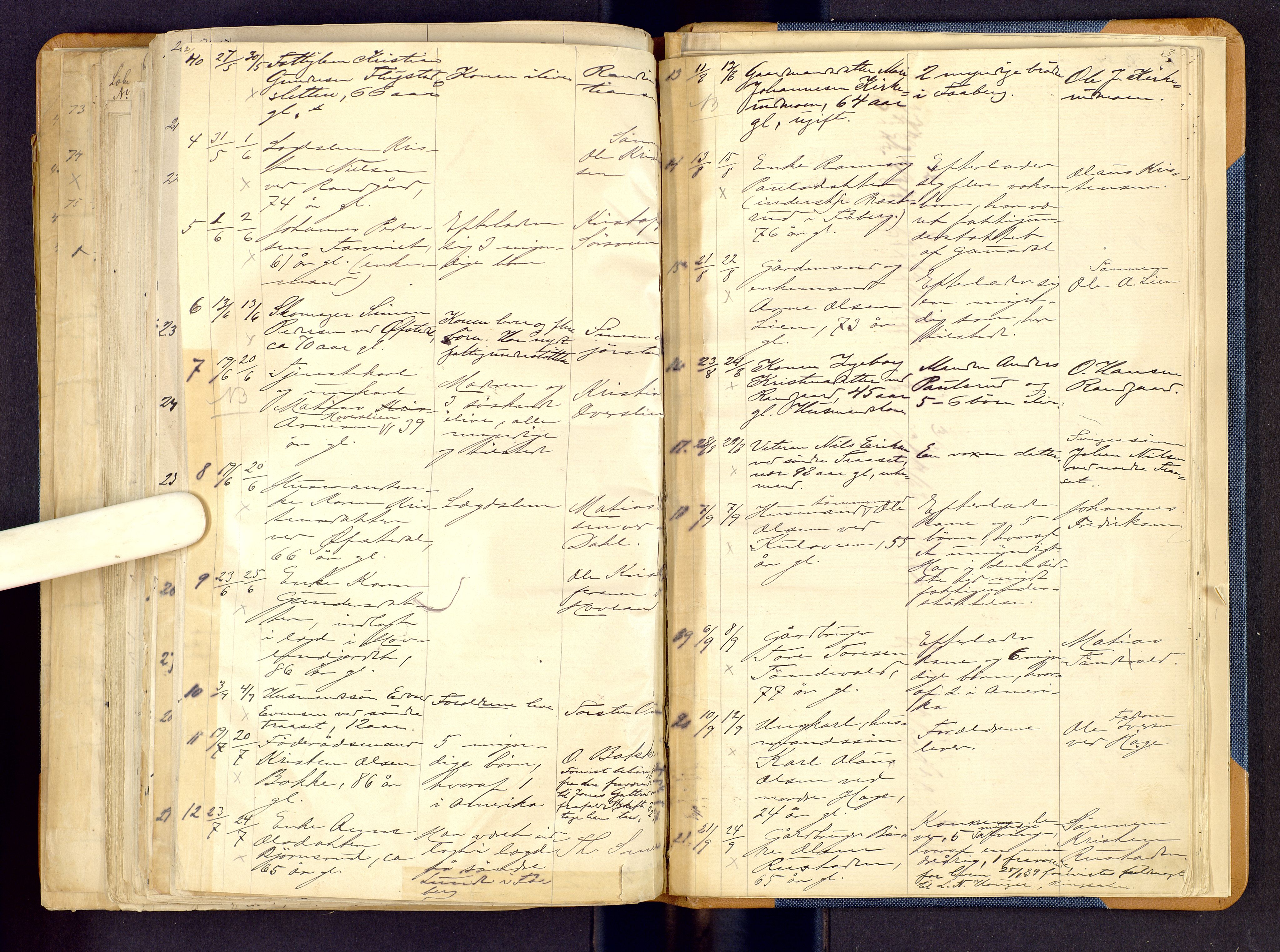 Sør-Gudbrandsdal tingrett, AV/SAH-TING-004/J/Jd/Jda/L0002: Dødsfallsprotokoll - Fåberg og Gausdal, 1851-1893, p. 2-3