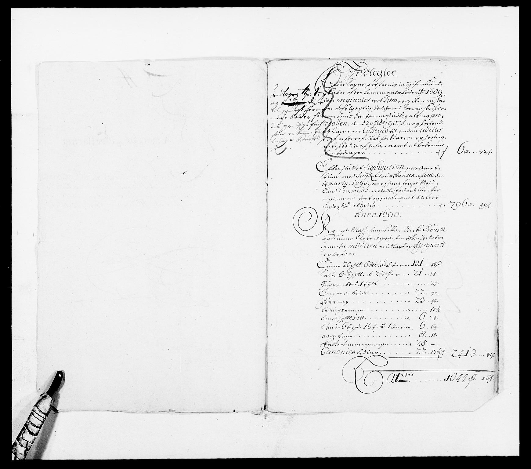 Rentekammeret inntil 1814, Reviderte regnskaper, Fogderegnskap, RA/EA-4092/R09/L0435: Fogderegnskap Follo, 1689-1691, p. 208