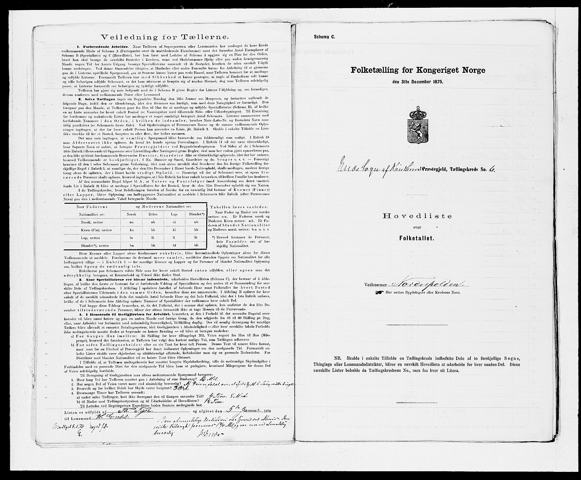 SAB, 1875 census for 1224P Kvinnherad, 1875, p. 12