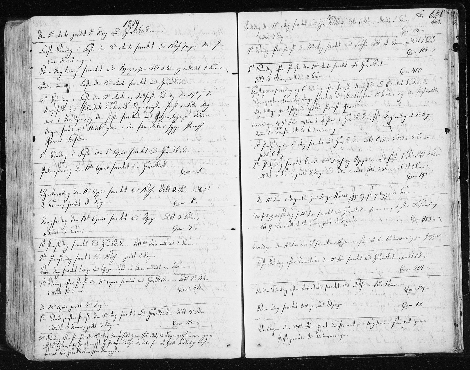 Ministerialprotokoller, klokkerbøker og fødselsregistre - Sør-Trøndelag, SAT/A-1456/659/L0735: Parish register (official) no. 659A05, 1826-1841, p. 661