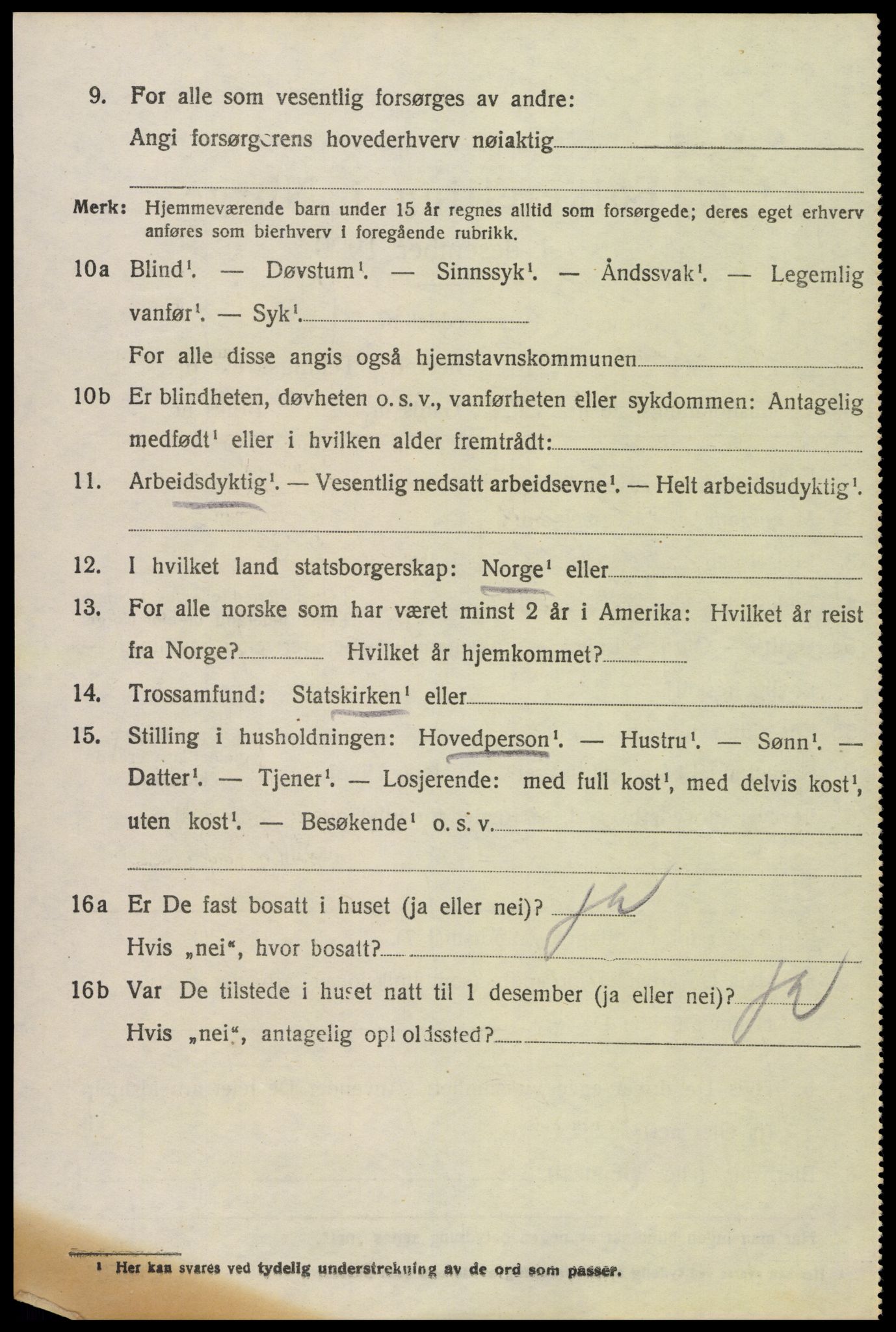 SAH, 1920 census for Åsnes, 1920, p. 4757