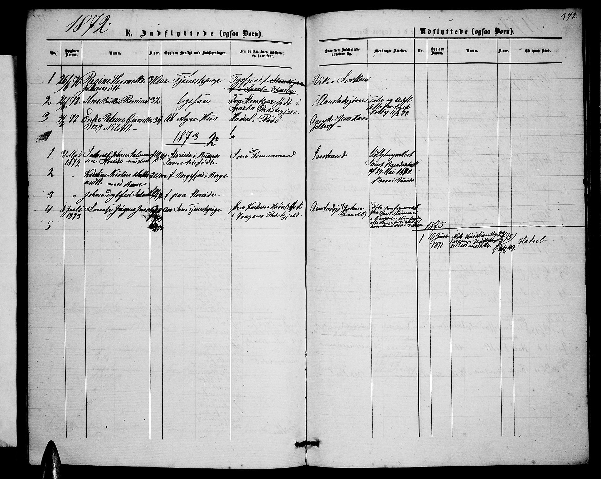 Ministerialprotokoller, klokkerbøker og fødselsregistre - Nordland, AV/SAT-A-1459/895/L1381: Parish register (copy) no. 895C03, 1864-1885, p. 342