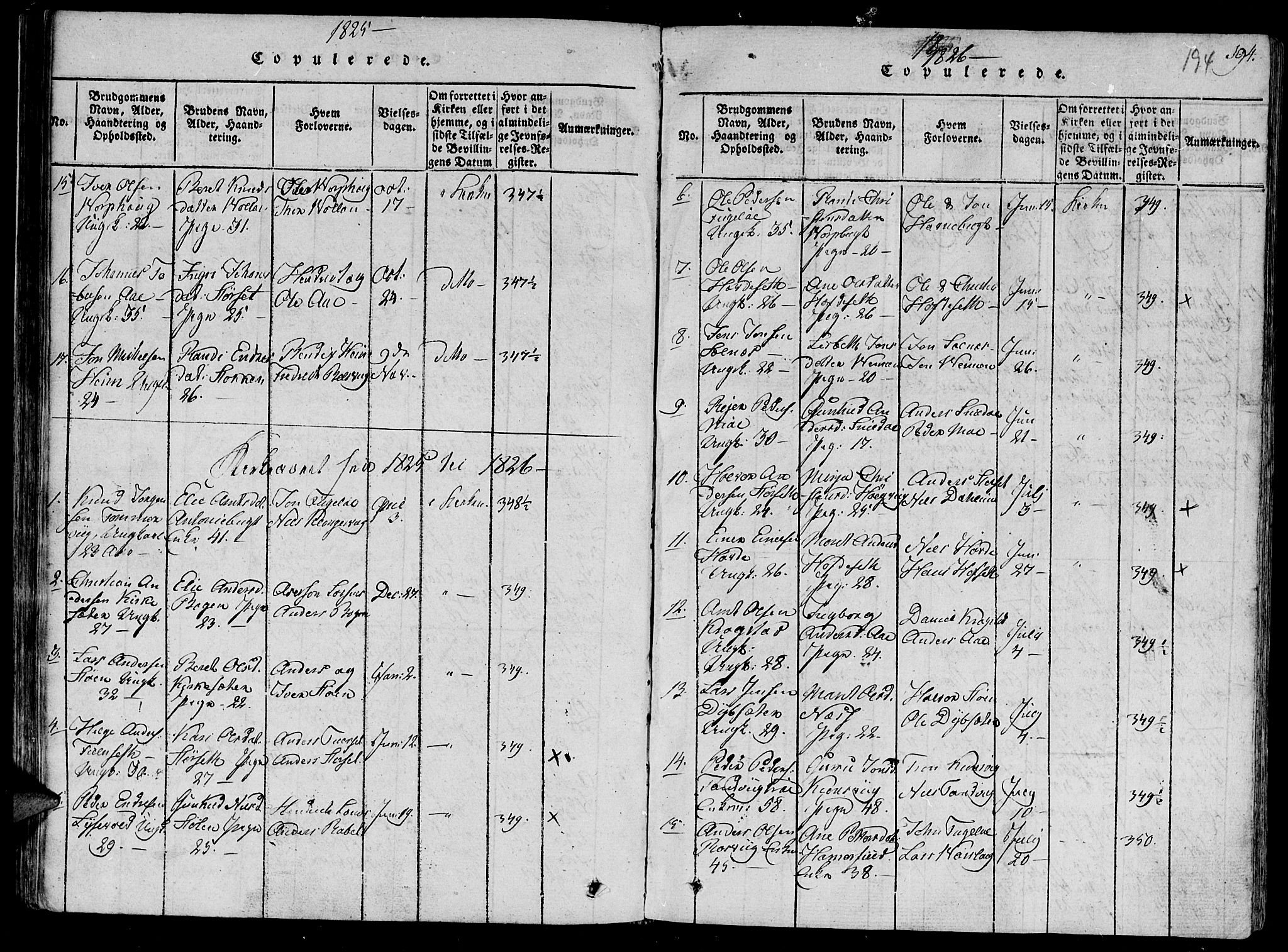 Ministerialprotokoller, klokkerbøker og fødselsregistre - Sør-Trøndelag, AV/SAT-A-1456/630/L0491: Parish register (official) no. 630A04, 1818-1830, p. 194