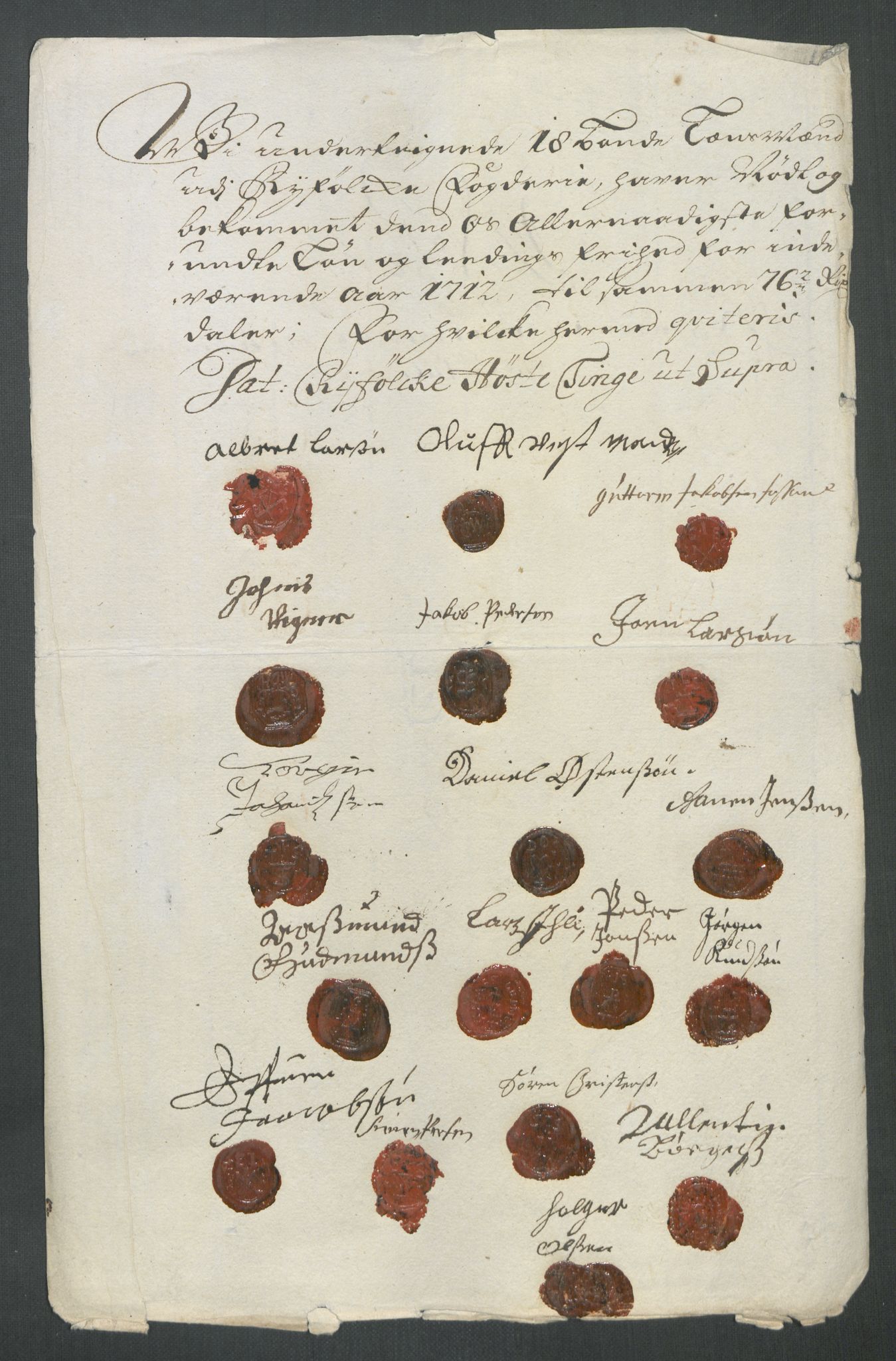 Rentekammeret inntil 1814, Reviderte regnskaper, Fogderegnskap, RA/EA-4092/R47/L2865: Fogderegnskap Ryfylke, 1712, p. 282