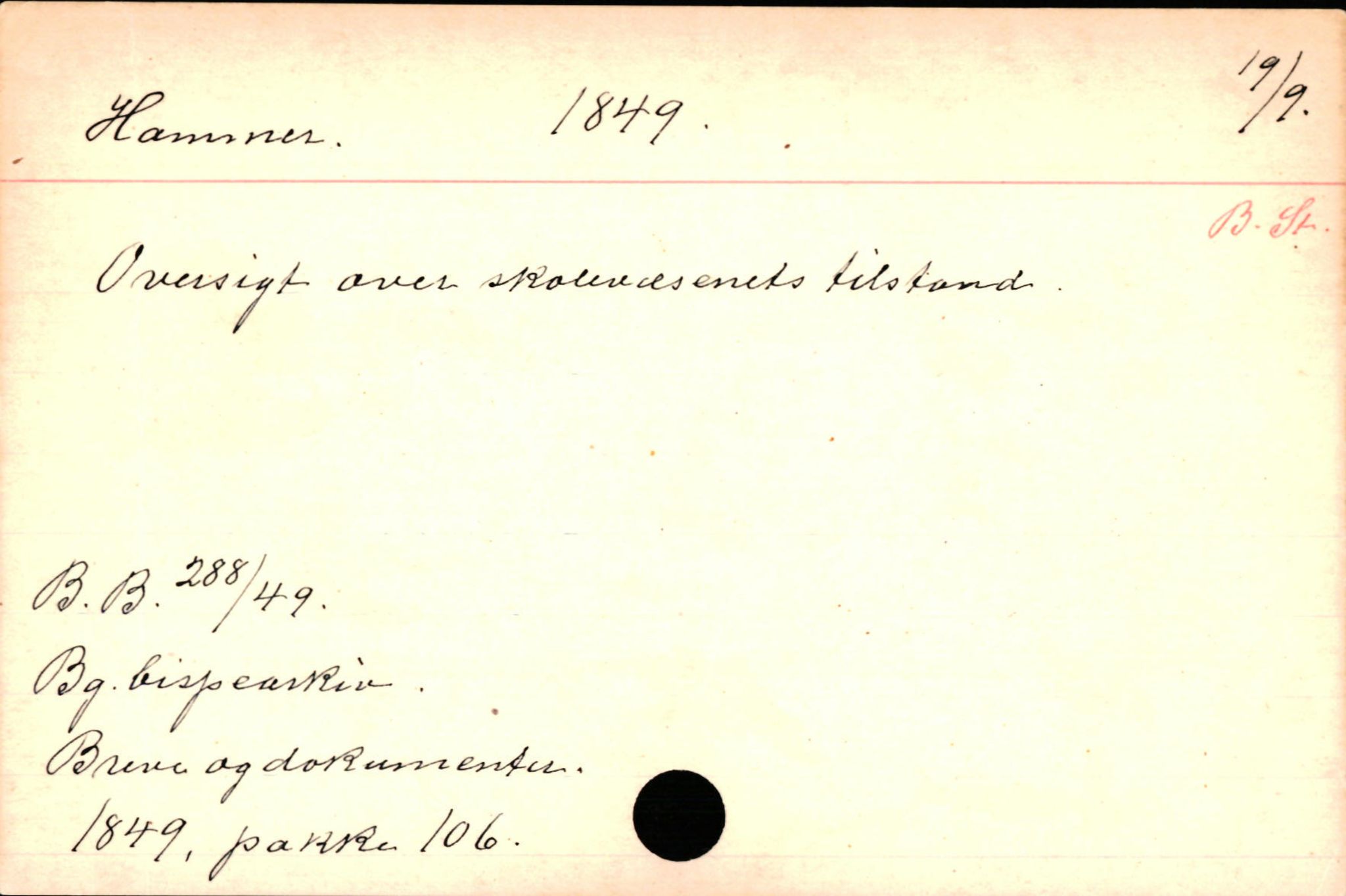 Haugen, Johannes - lærer, AV/SAB-SAB/PA-0036/01/L0001: Om klokkere og lærere, 1521-1904, p. 4849