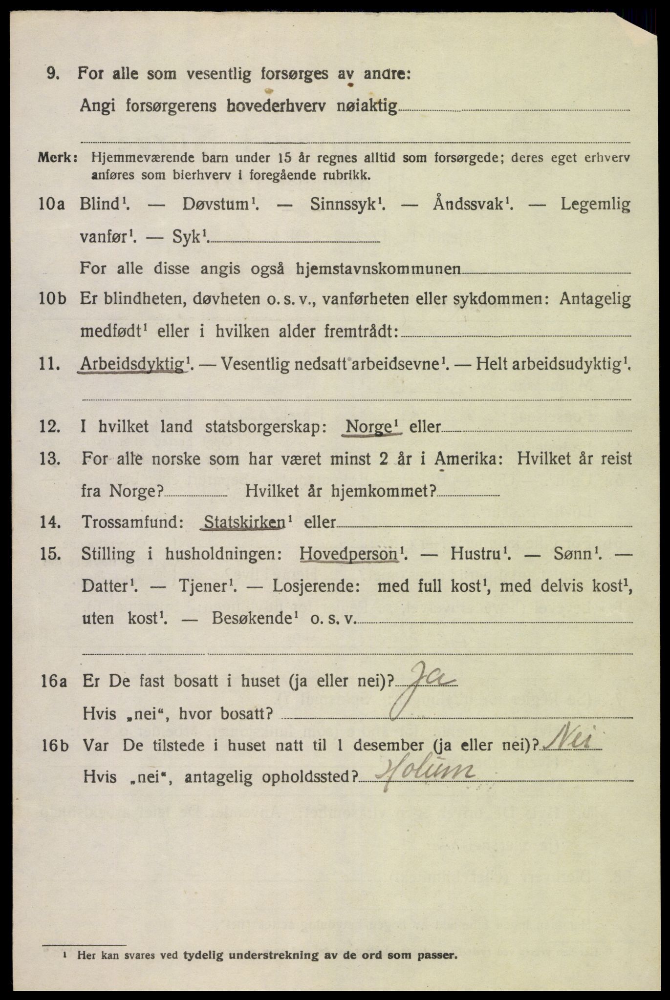 SAK, 1920 census for Halse og Harkmark, 1920, p. 2022