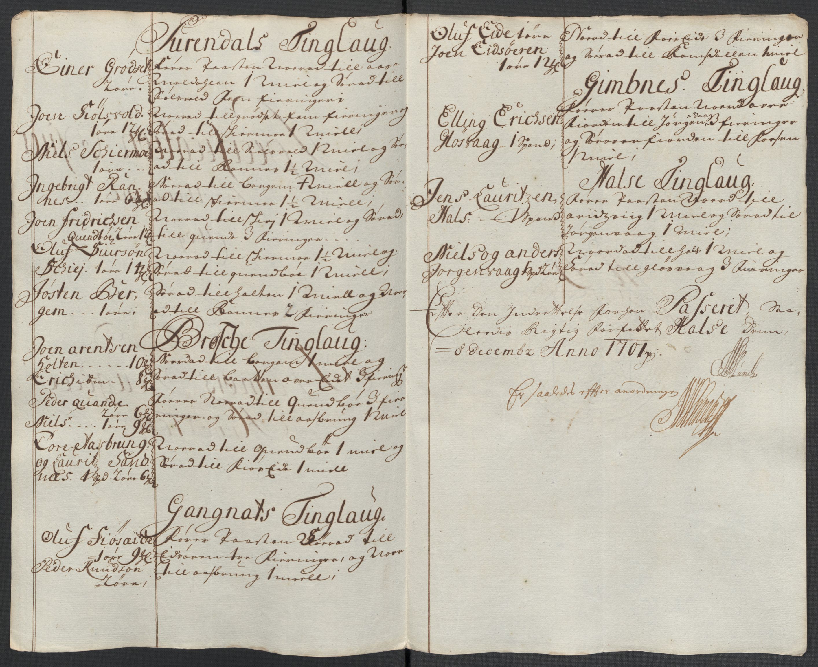 Rentekammeret inntil 1814, Reviderte regnskaper, Fogderegnskap, AV/RA-EA-4092/R56/L3739: Fogderegnskap Nordmøre, 1700-1702, p. 287