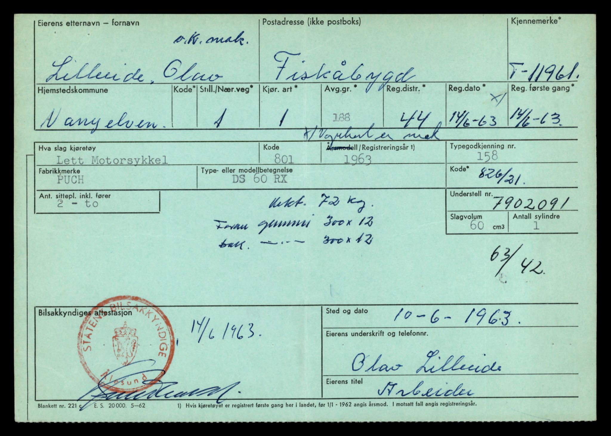 Møre og Romsdal vegkontor - Ålesund trafikkstasjon, AV/SAT-A-4099/F/Fe/L0031: Registreringskort for kjøretøy T 11800 - T 11996, 1927-1998, p. 2737