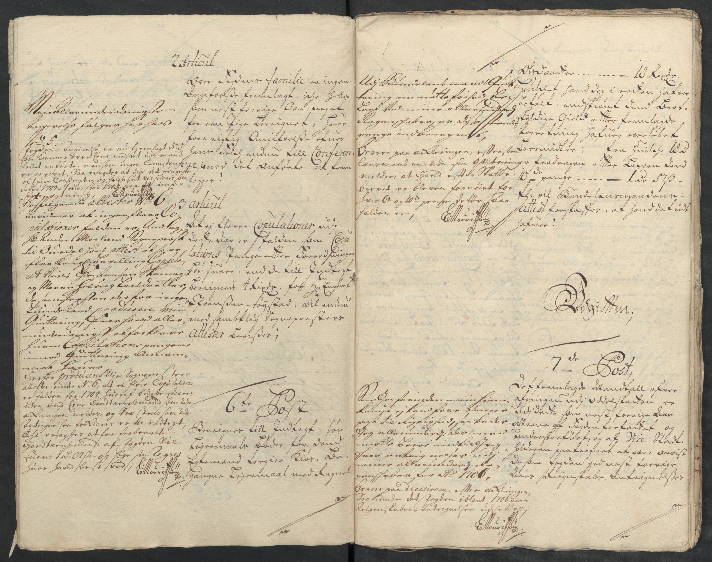 Rentekammeret inntil 1814, Reviderte regnskaper, Fogderegnskap, AV/RA-EA-4092/R18/L1304: Fogderegnskap Hadeland, Toten og Valdres, 1706, p. 371