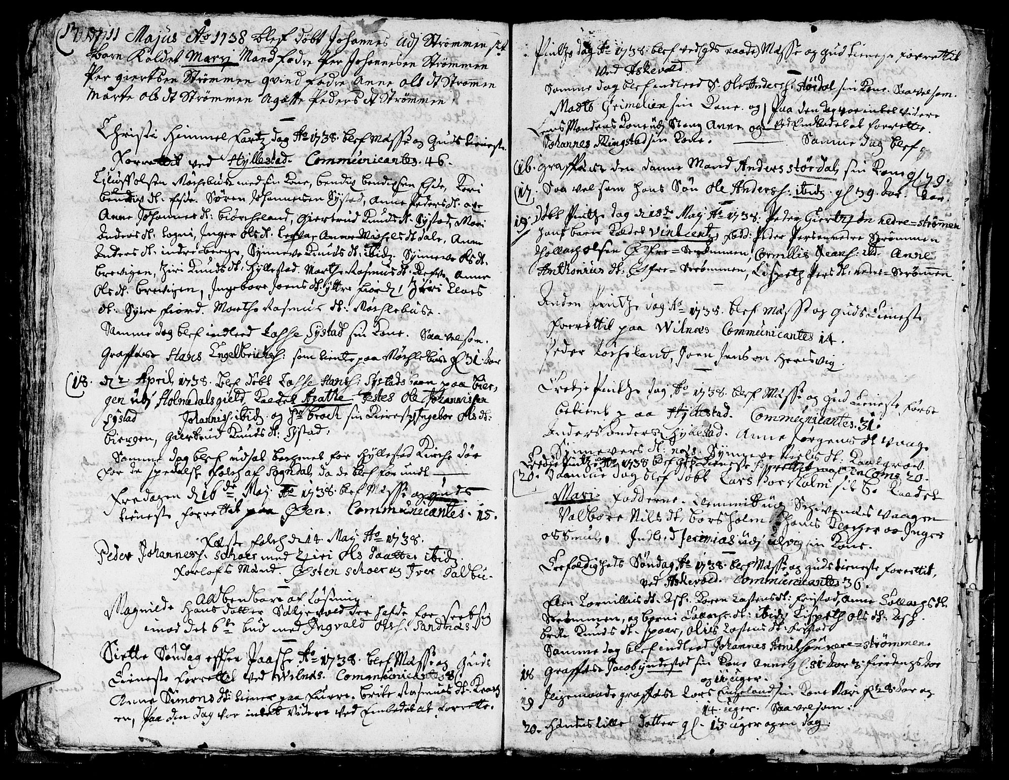 Askvoll sokneprestembete, AV/SAB-A-79501/H/Haa/Haaa/L0006: Parish register (official) no. A 6, 1734-1738, p. 69