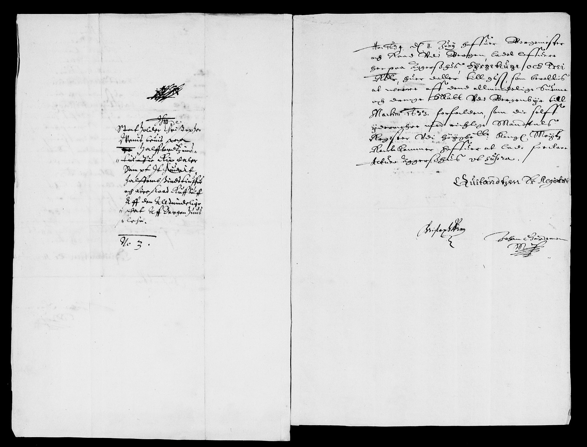 Rentekammeret inntil 1814, Reviderte regnskaper, Lensregnskaper, AV/RA-EA-5023/R/Rb/Rbt/L0065: Bergenhus len, 1633-1634