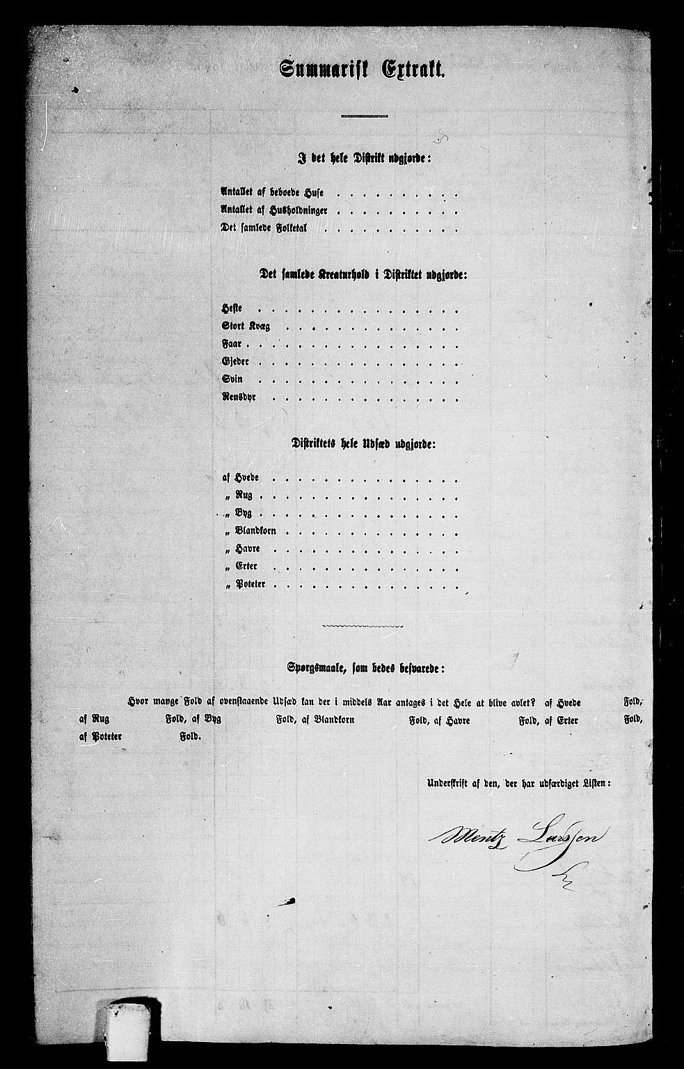 RA, 1865 census for Melhus, 1865, p. 244