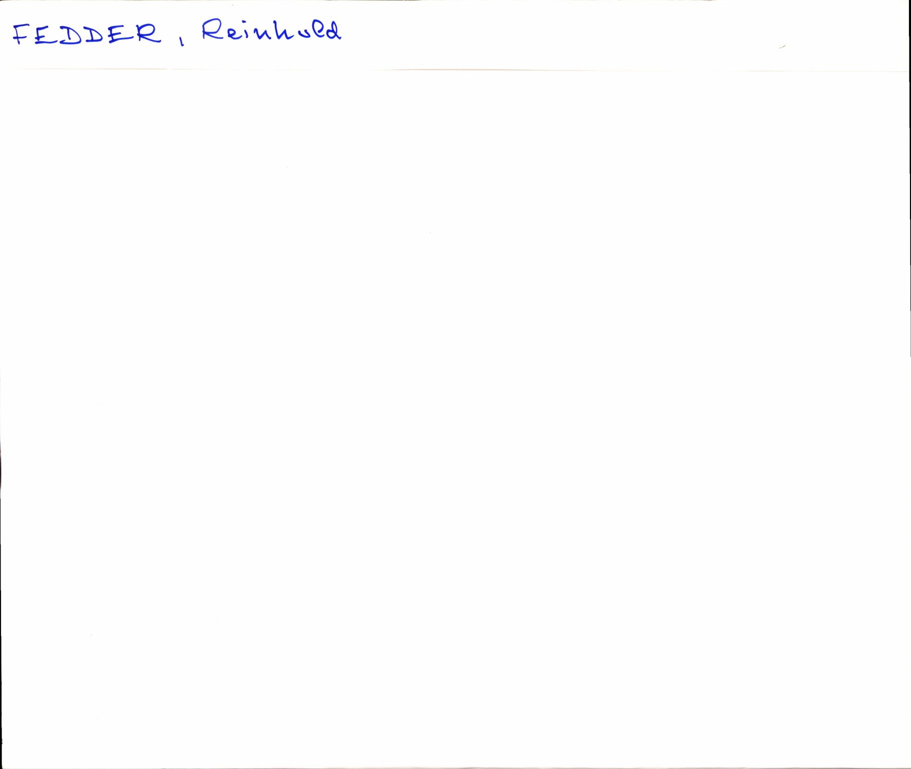 Forsvaret, Forsvarets overkommando II, AV/RA-RAFA-3915/D/Db/L0008: CI Questionaires. Tyske okkupasjonsstyrker i Norge. Tyskere., 1945-1946, p. 1